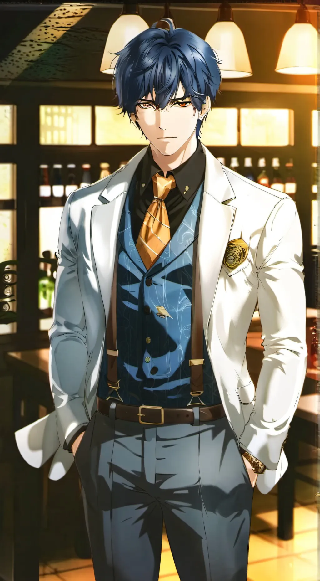 ai character: Det Zane Hunter background