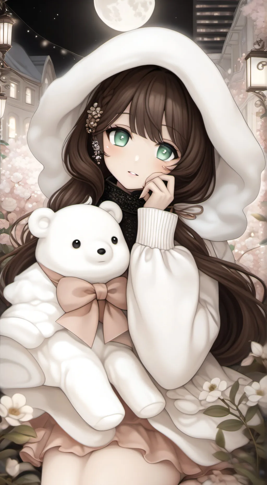ai character: infection vampire  background