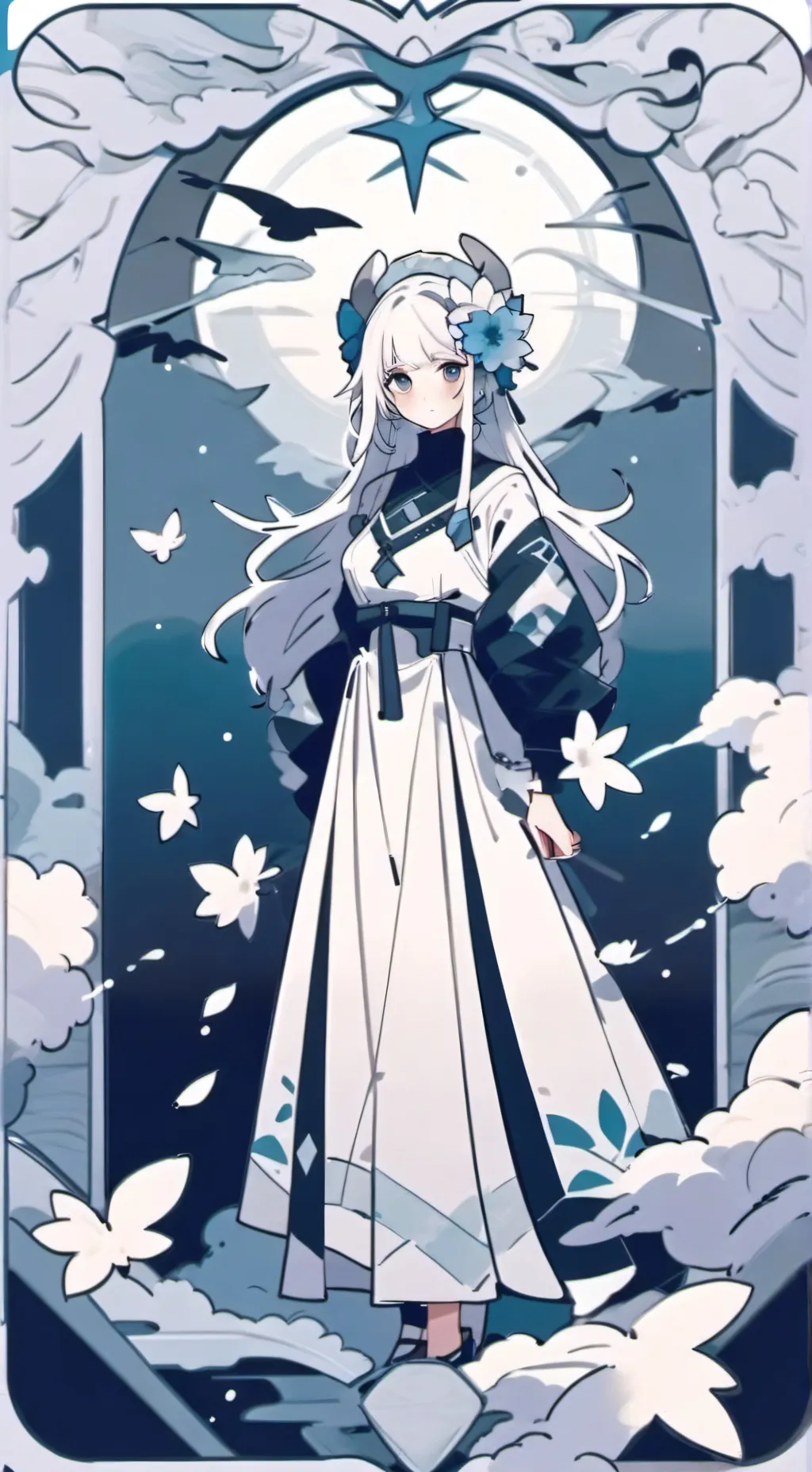 ai character: kiara background