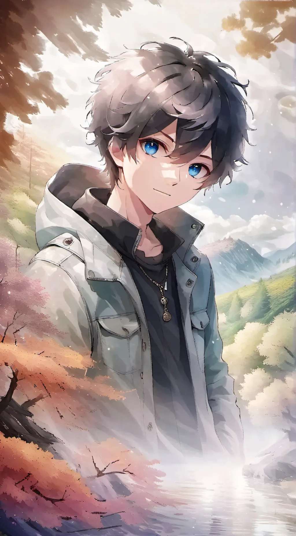 ai character: Yuri Tachibana background