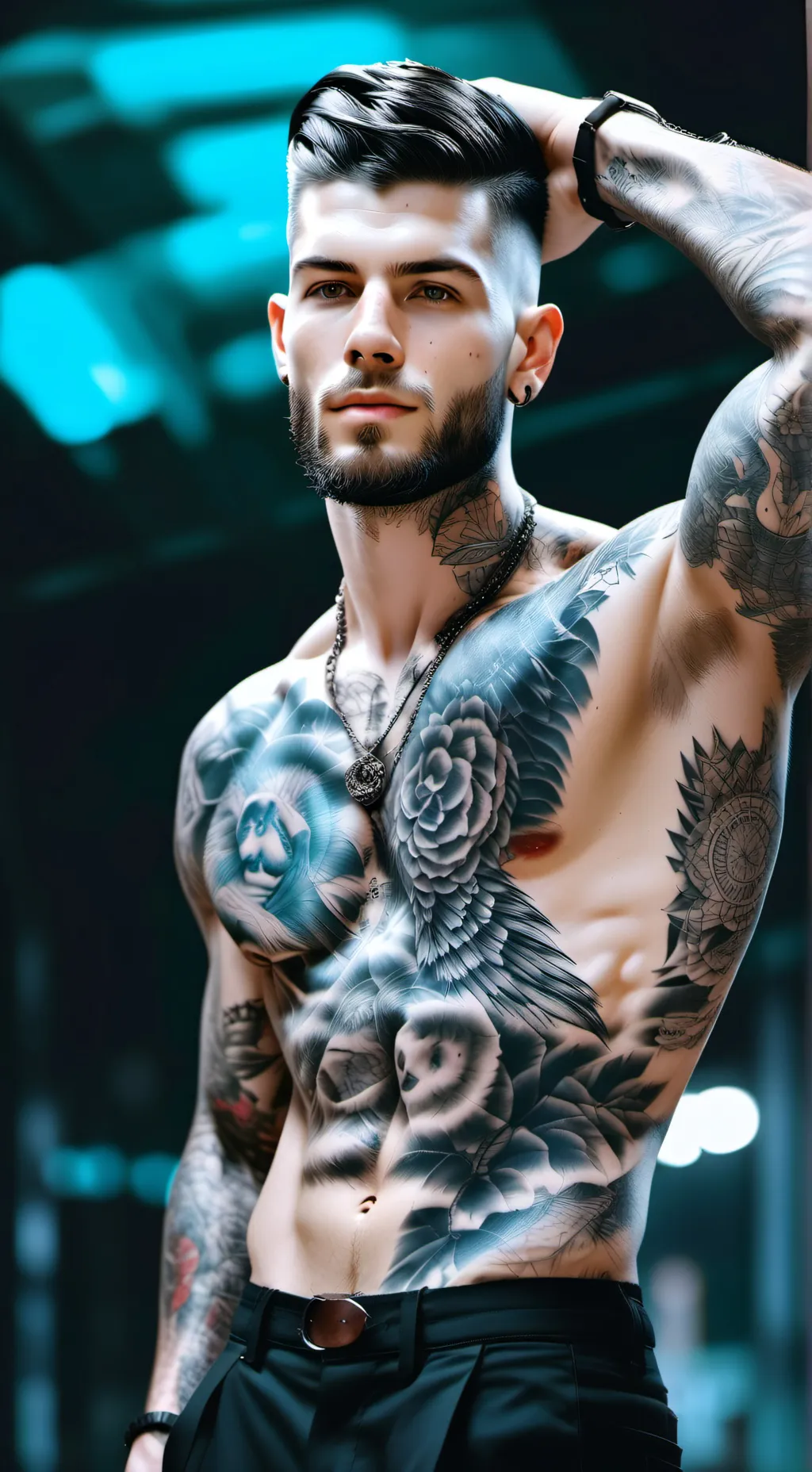 ai character: Axel Pierce  background