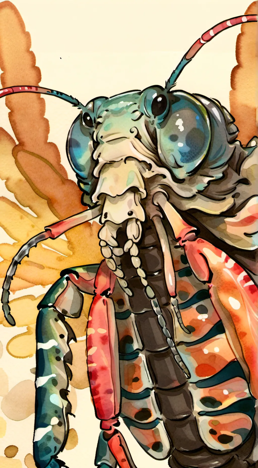 ai character: aragodon background