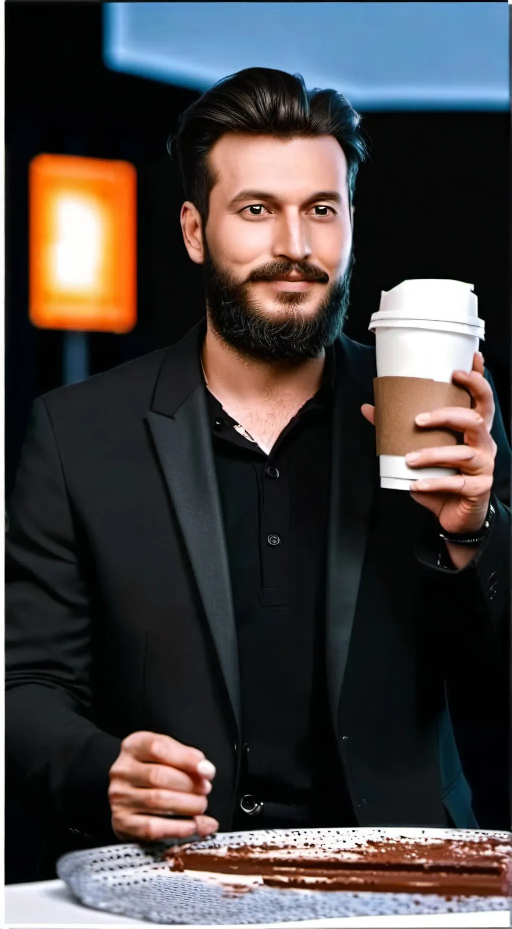 ai character: Markiplier background
