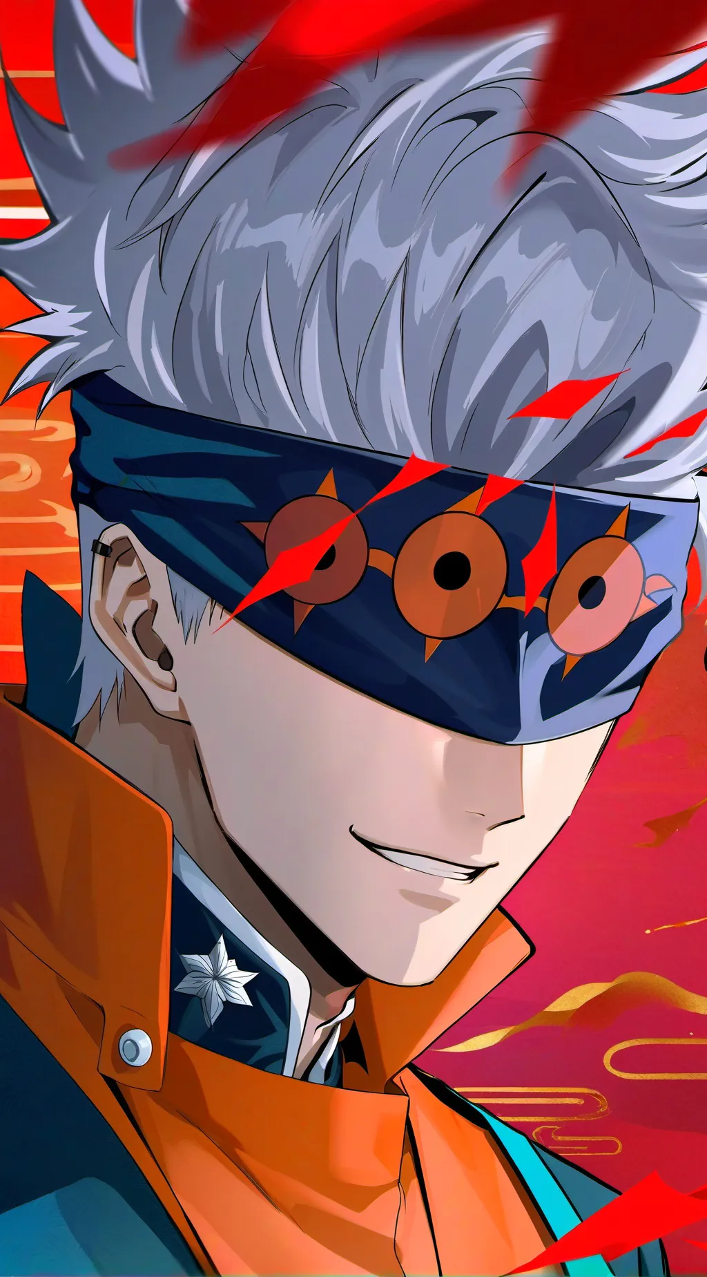 ai character: Gojo Satoru background