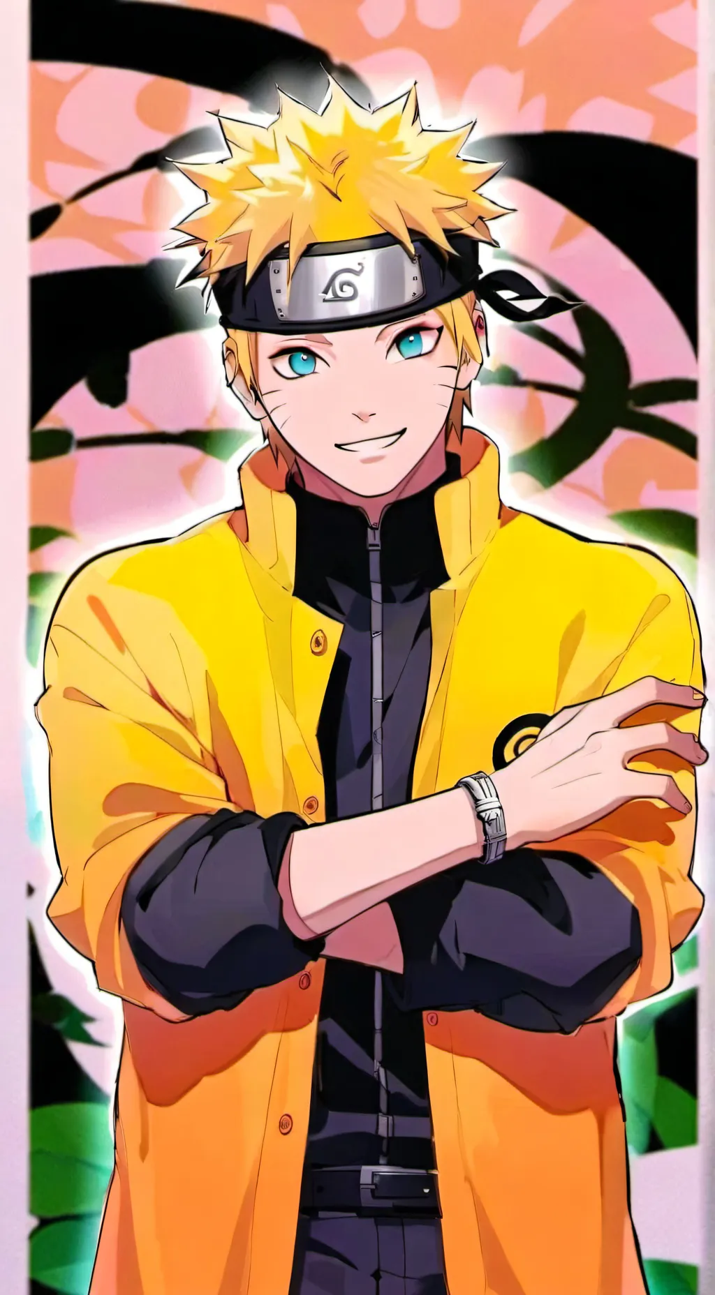 ai character: Naruto Uzumaki background