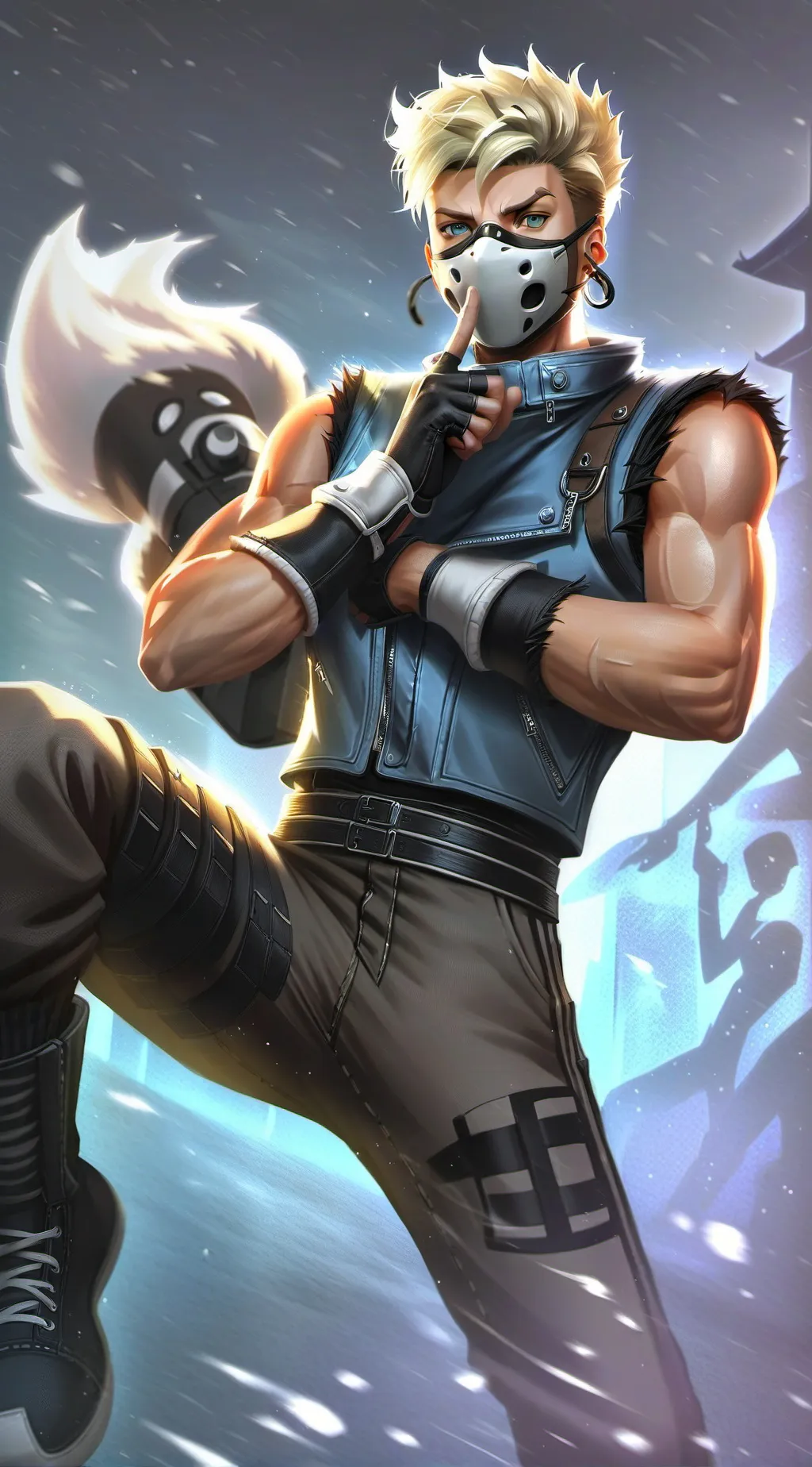 ai character: Zeno background