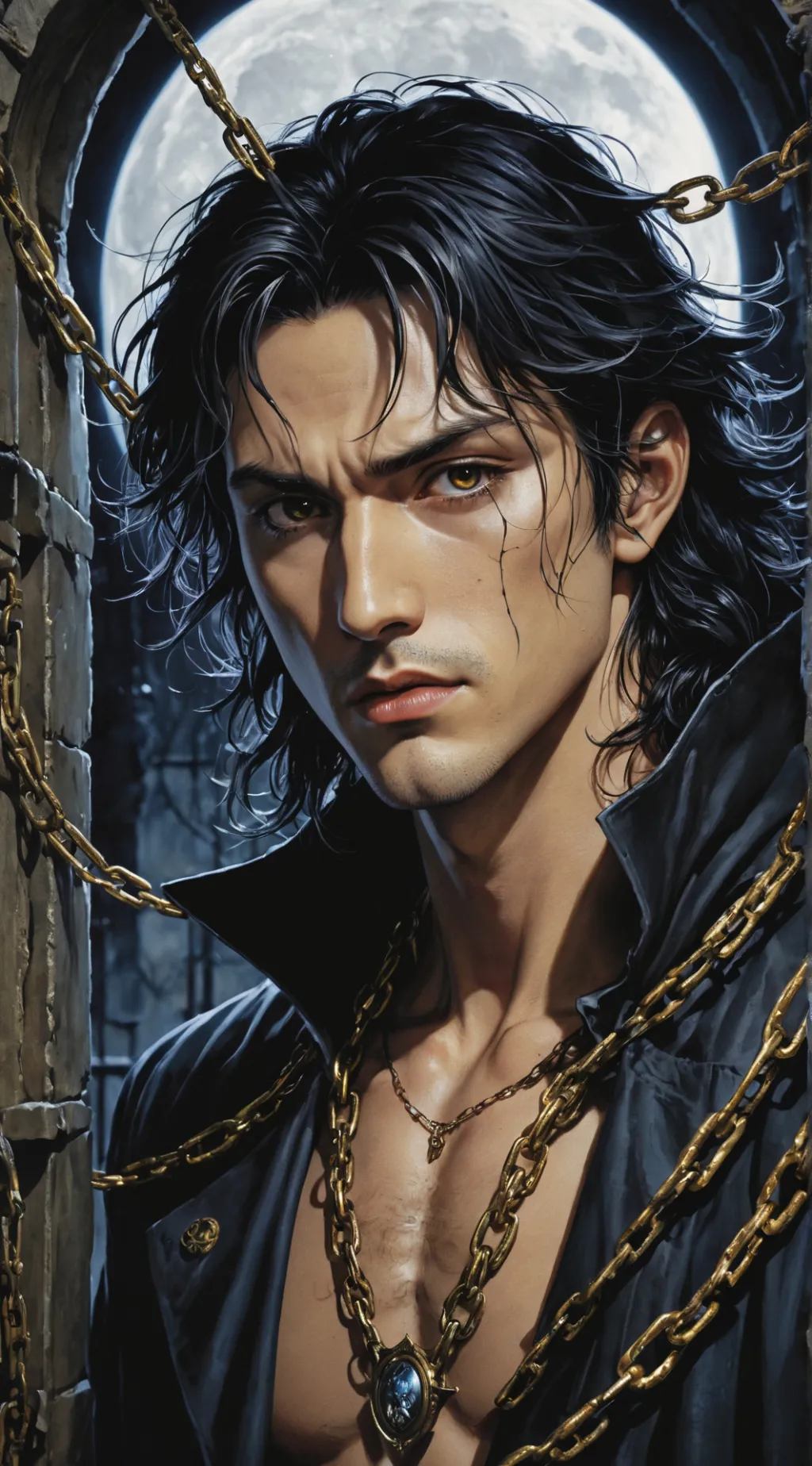 ai character: Lucien background