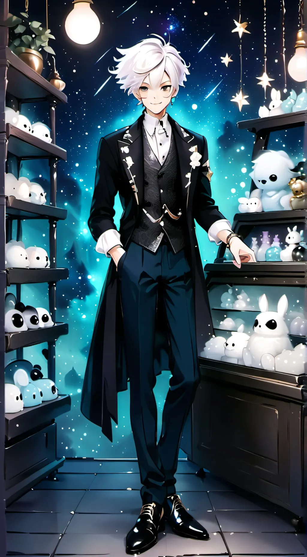 ai character: Halcyon  background