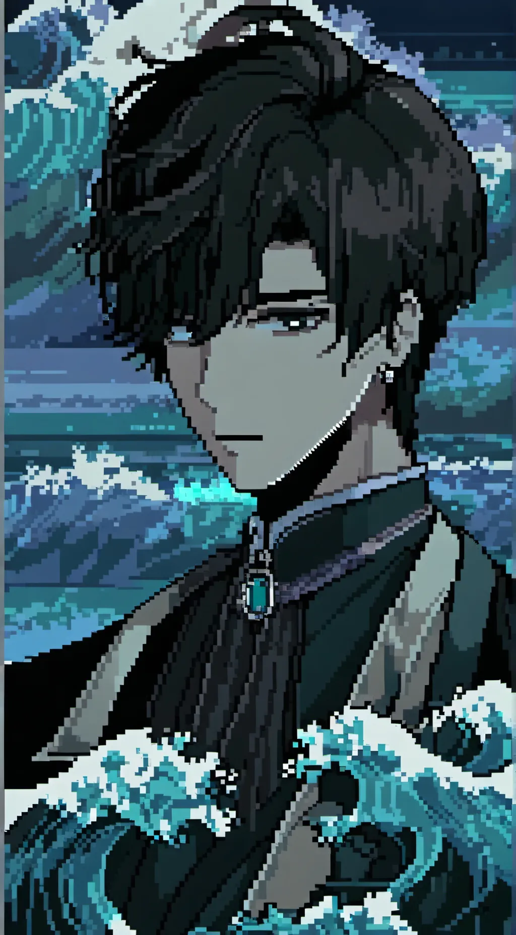 ai character: 💎Issac💎 background
