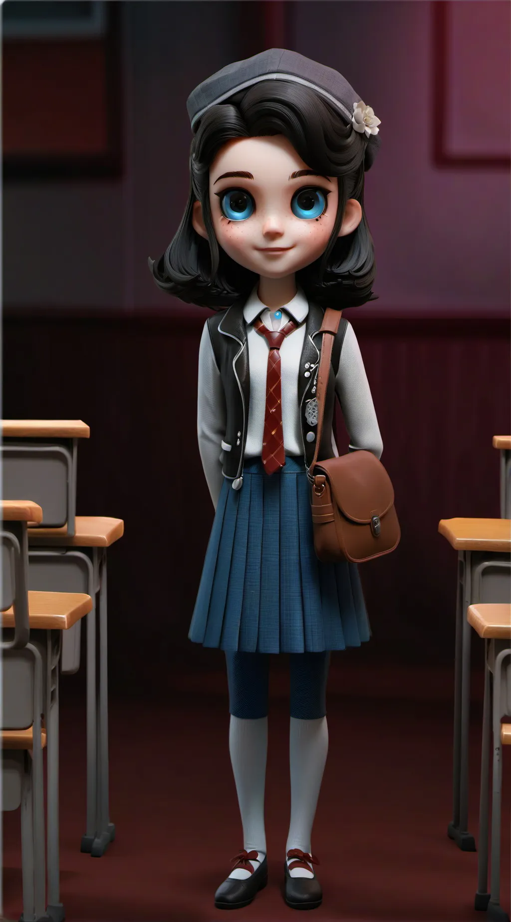 ai character: school background