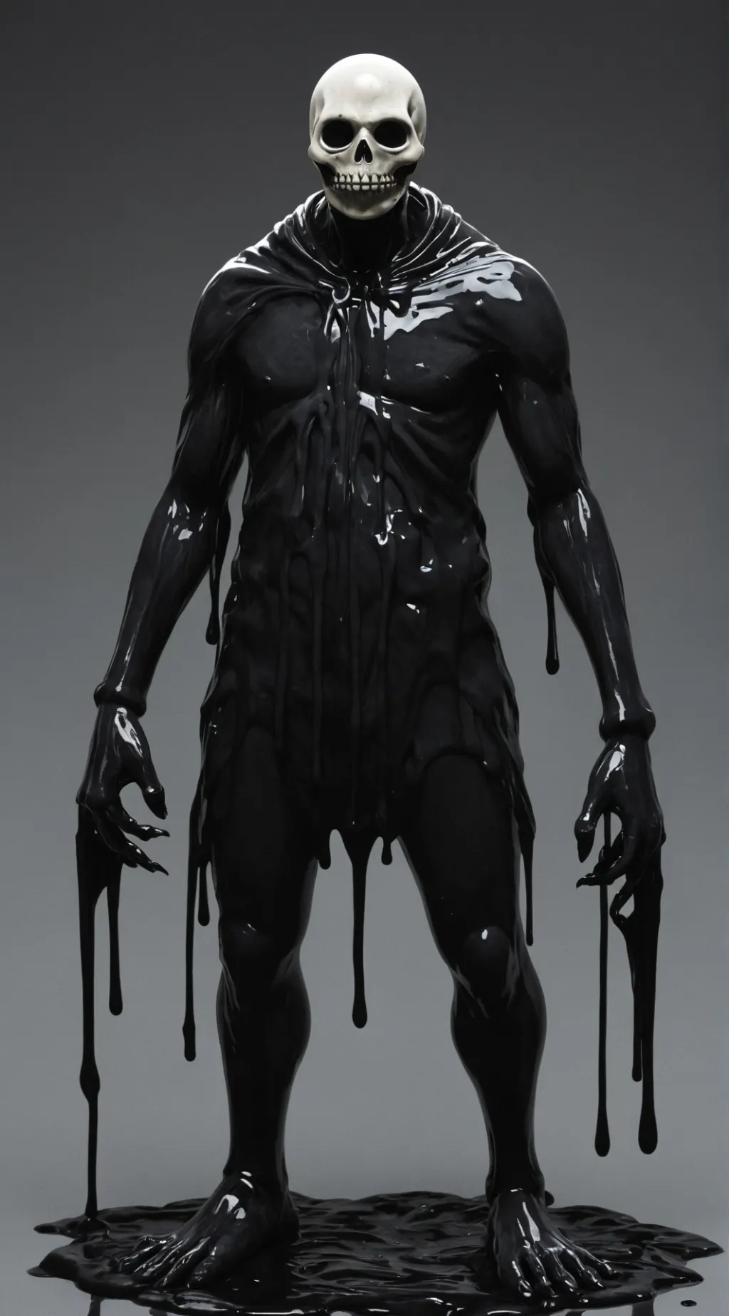 ai character: nightmare sans background