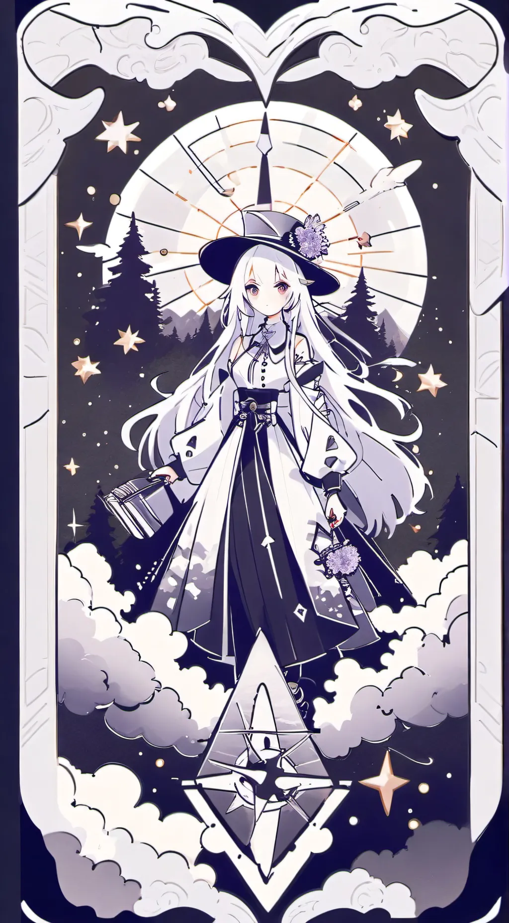 ai character: conserd background