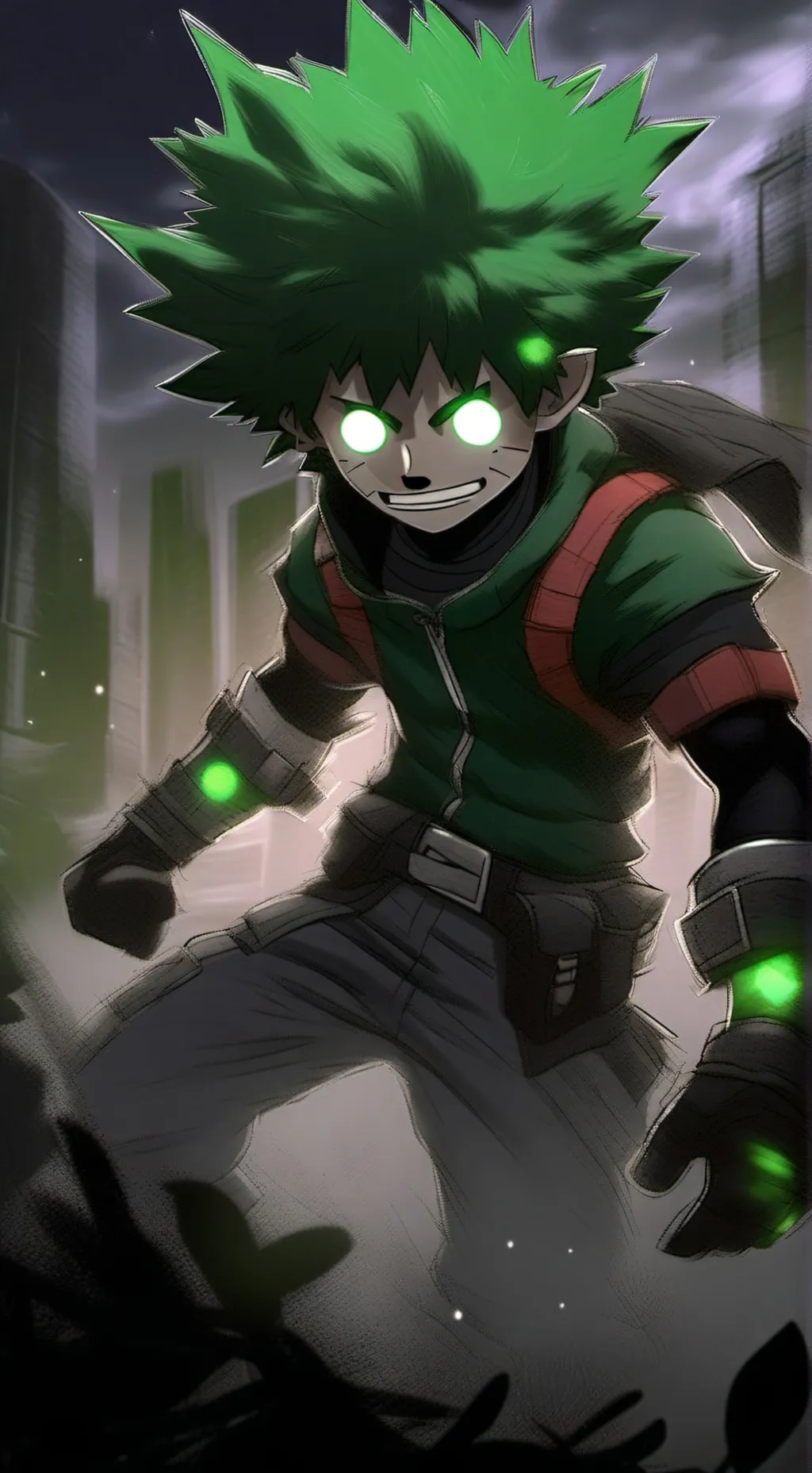 ai character: DEKU background