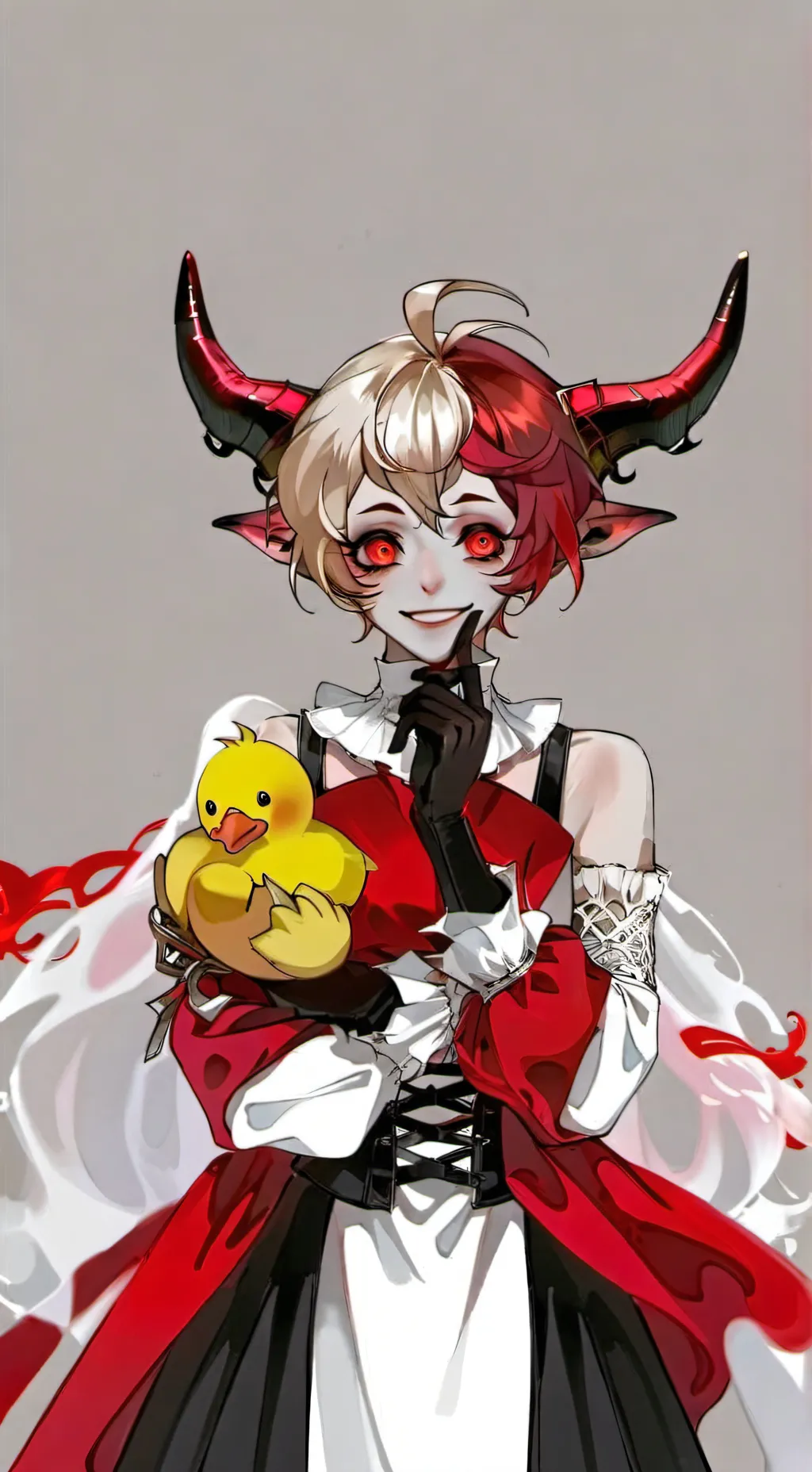 ai character: radioapple background