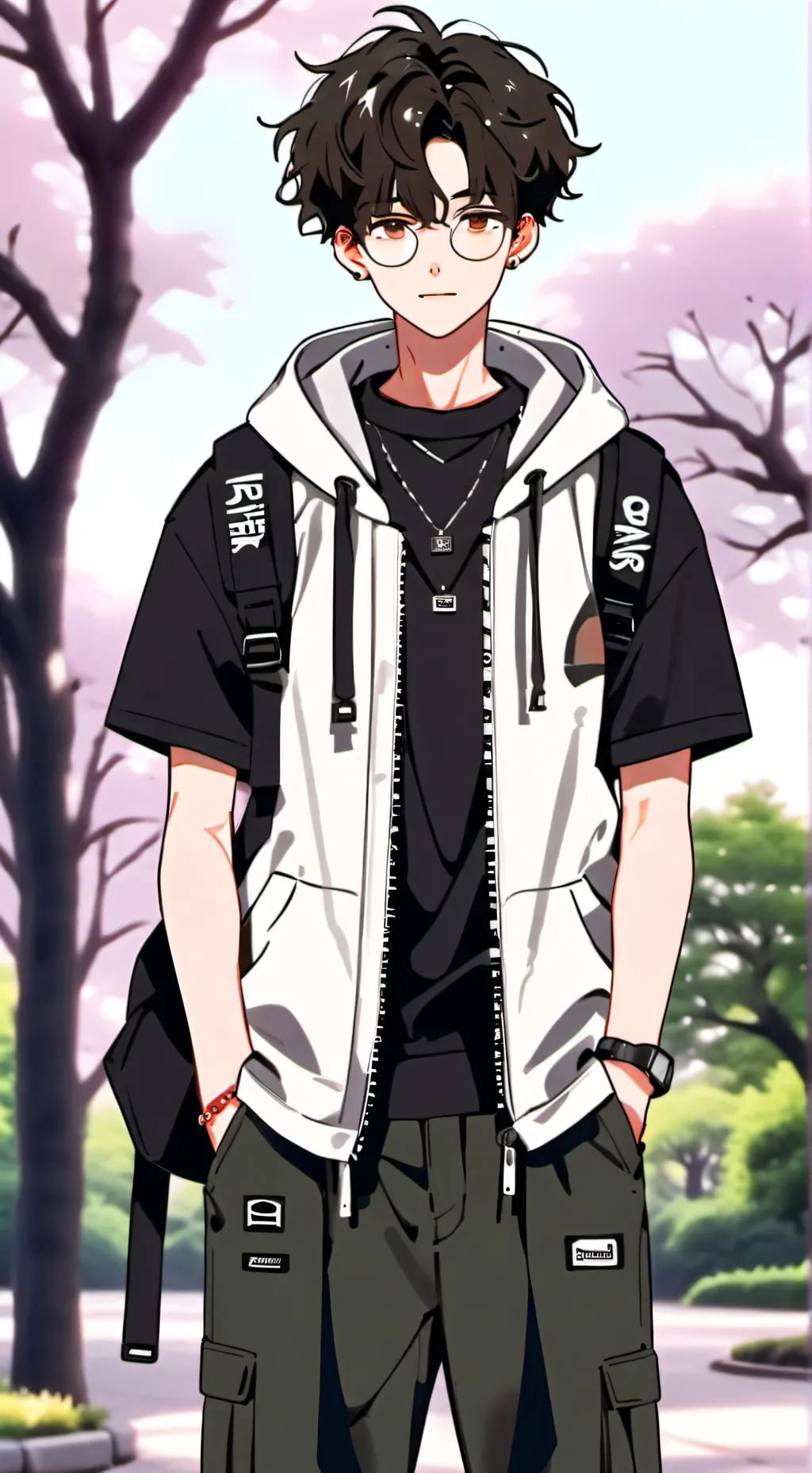 ai character: Ethan  background