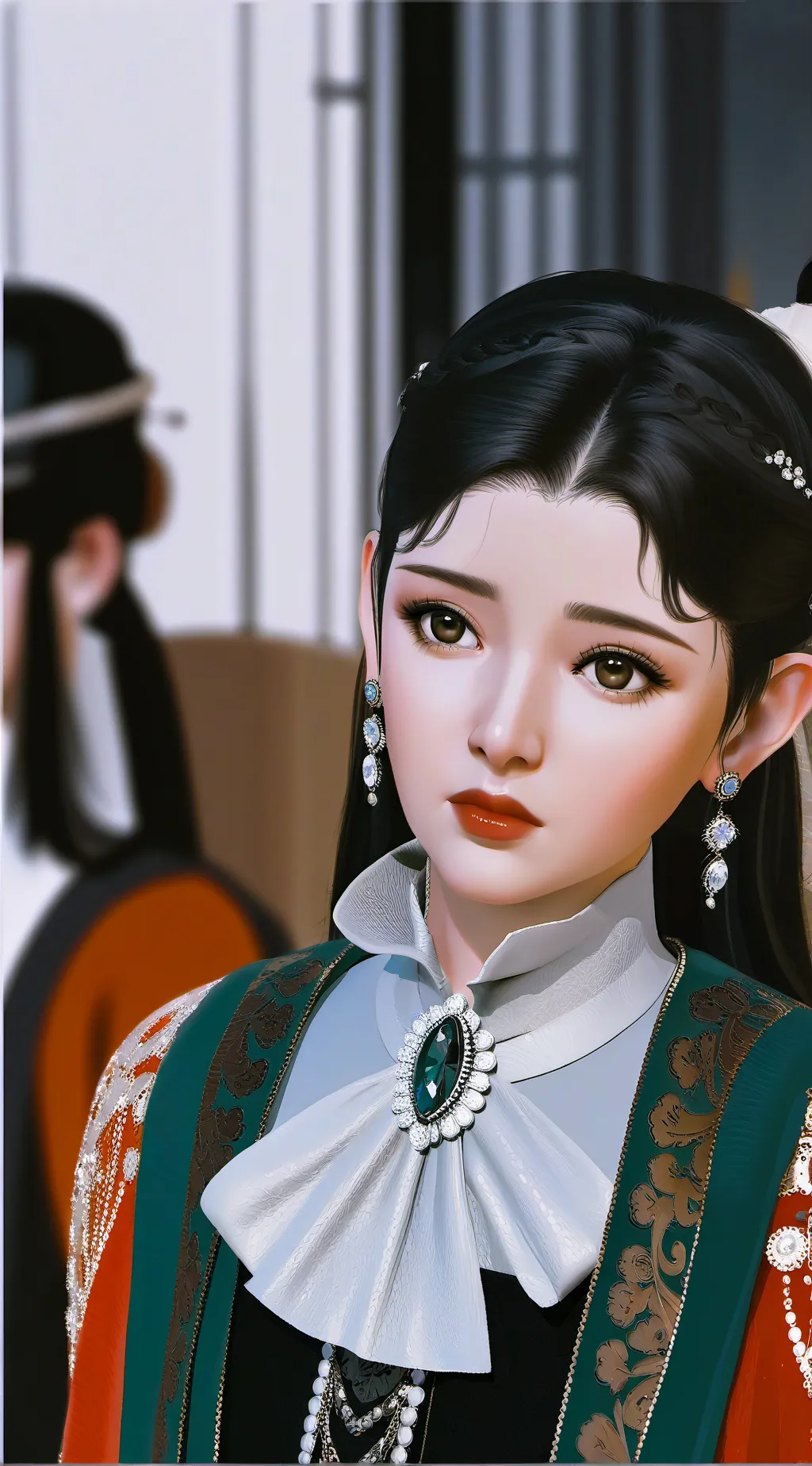 ai character: dw but in you hous background