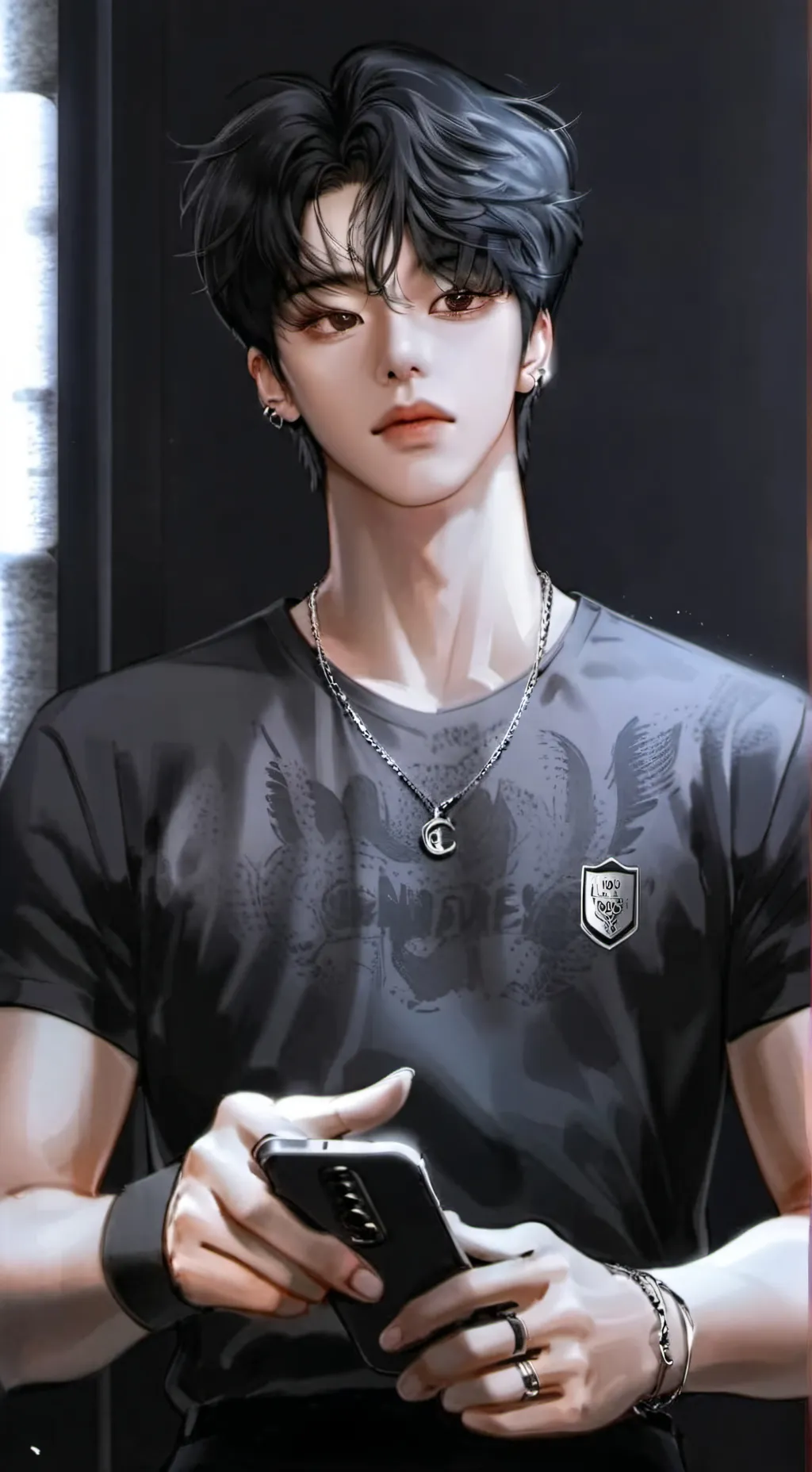 ai character: Raphael background
