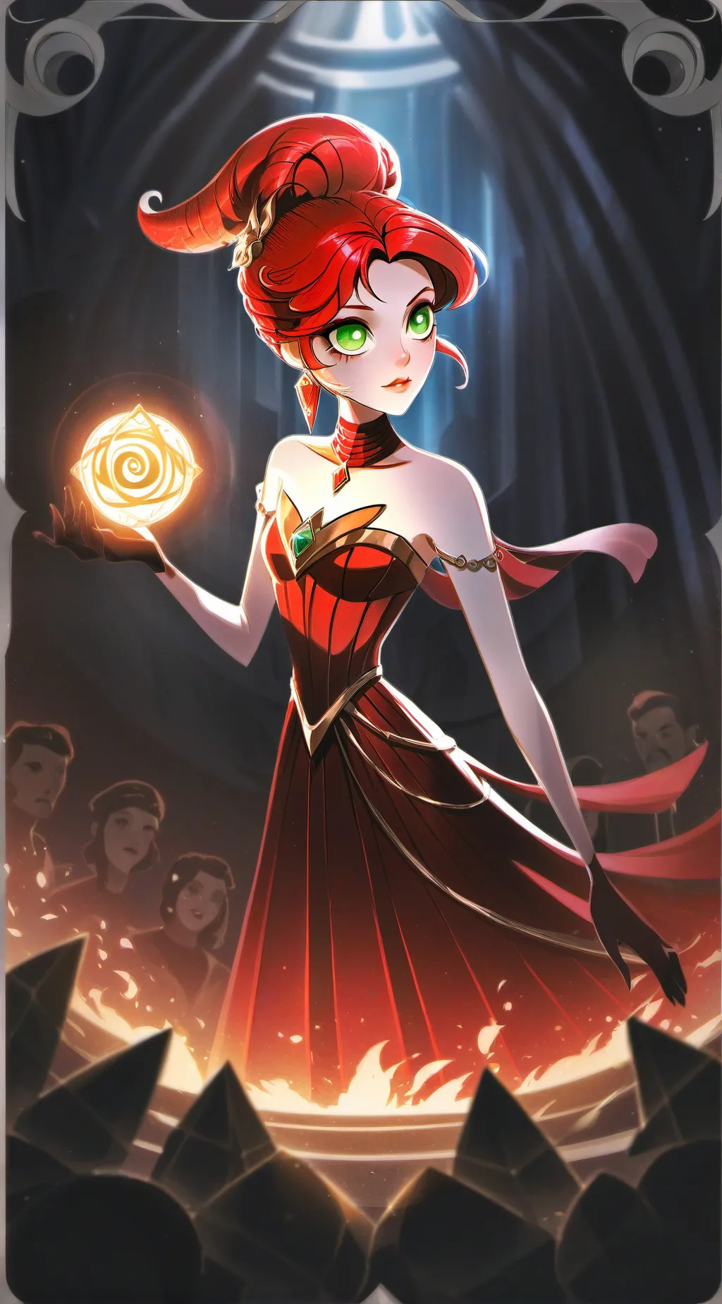 ai character: louna  background