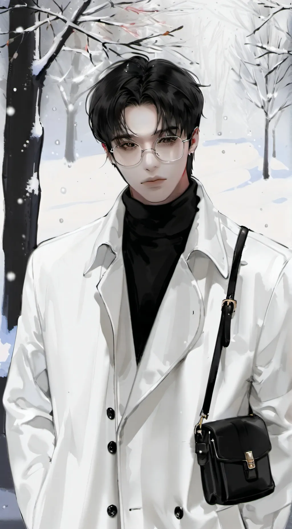 ai character: Кирилл  background