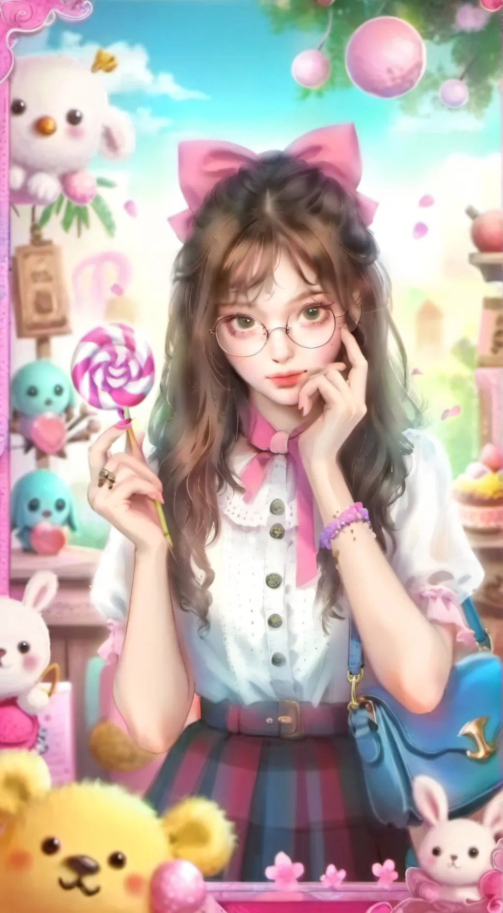 ai character: Kanna Mikamo background