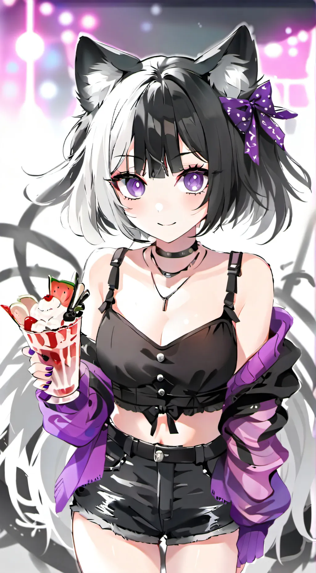 ai character: Raven background