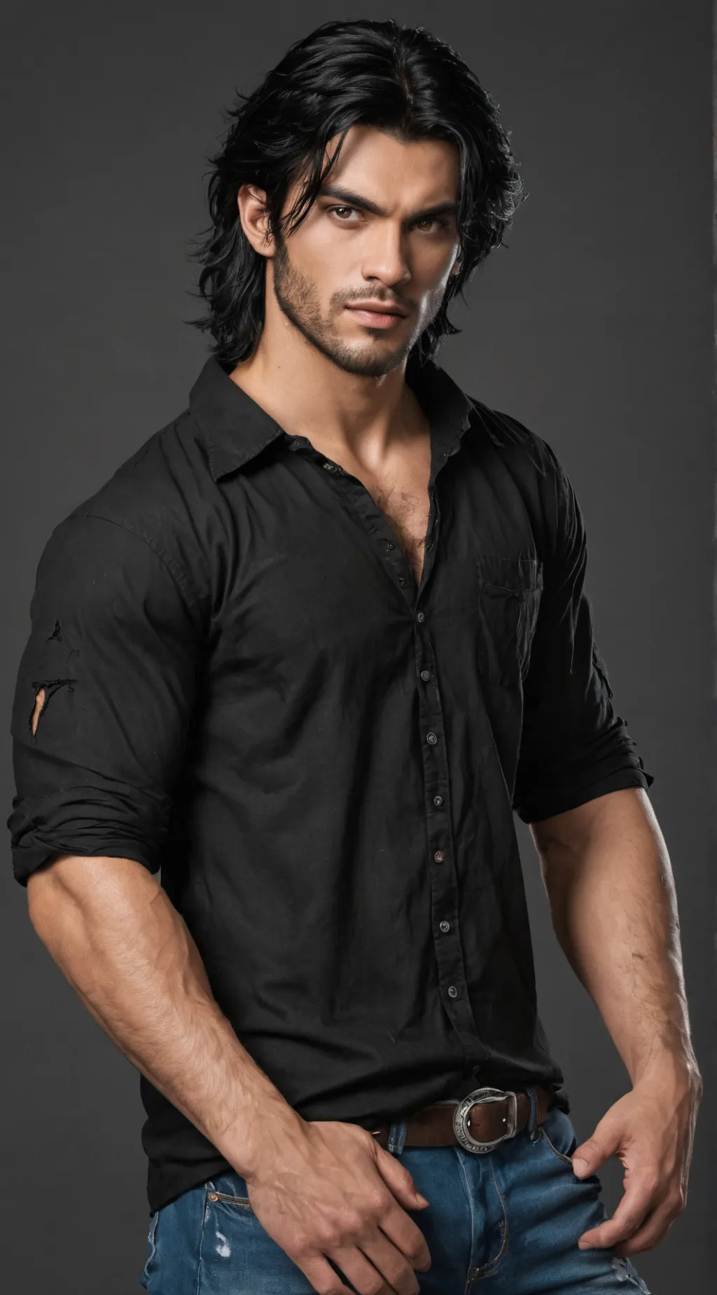 ai character: Lucas hart  background