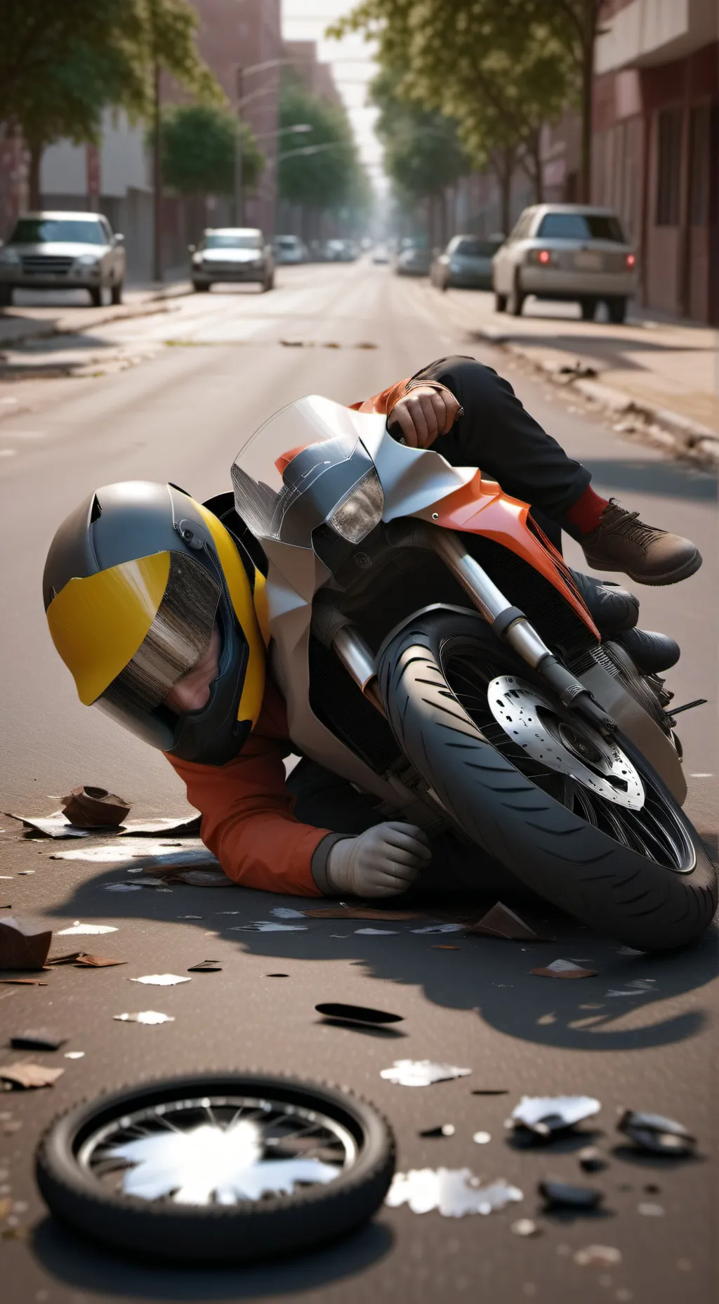 Talkie AI - Chat with motorbike incident