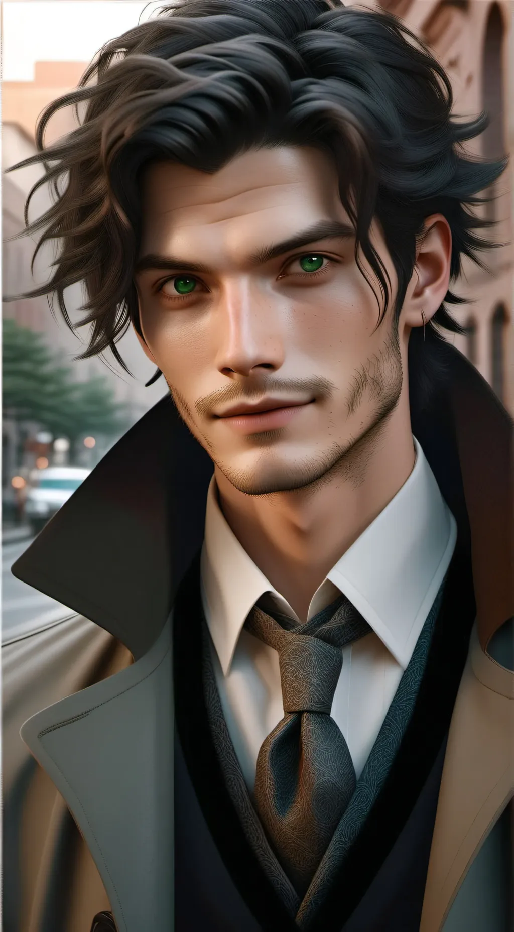 ai character: Roman Murdock background
