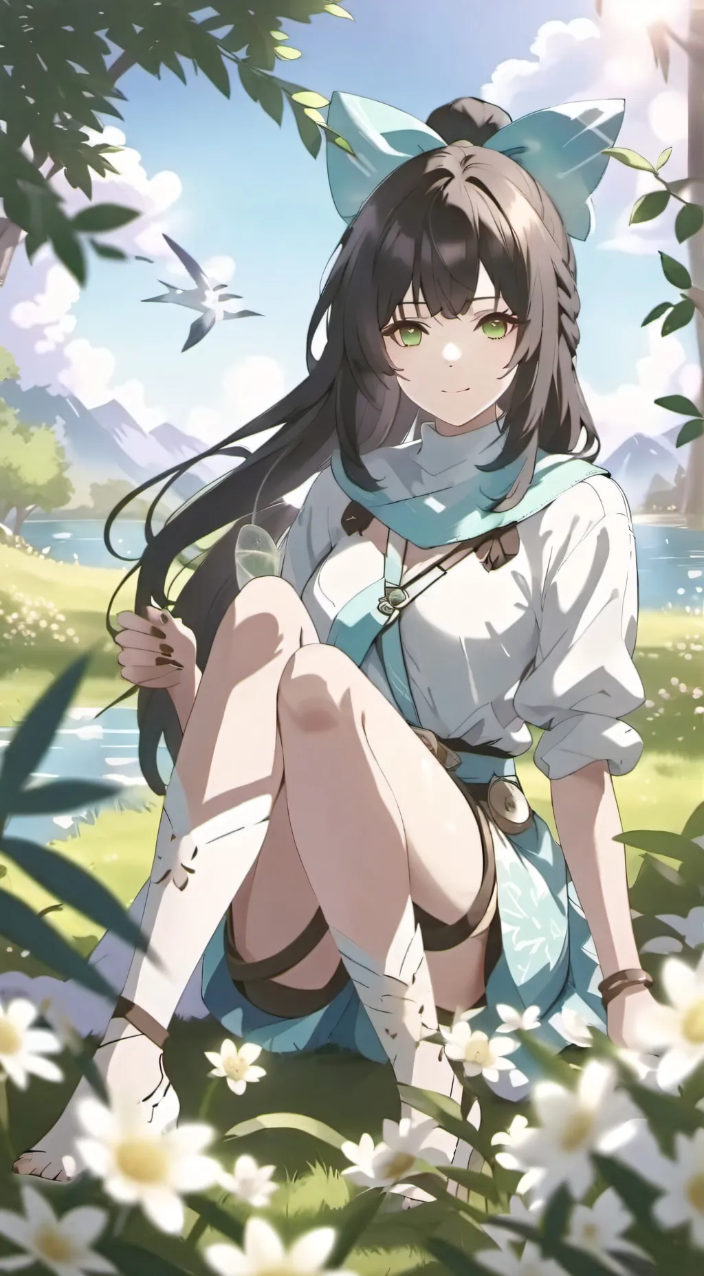 ai character: маша background