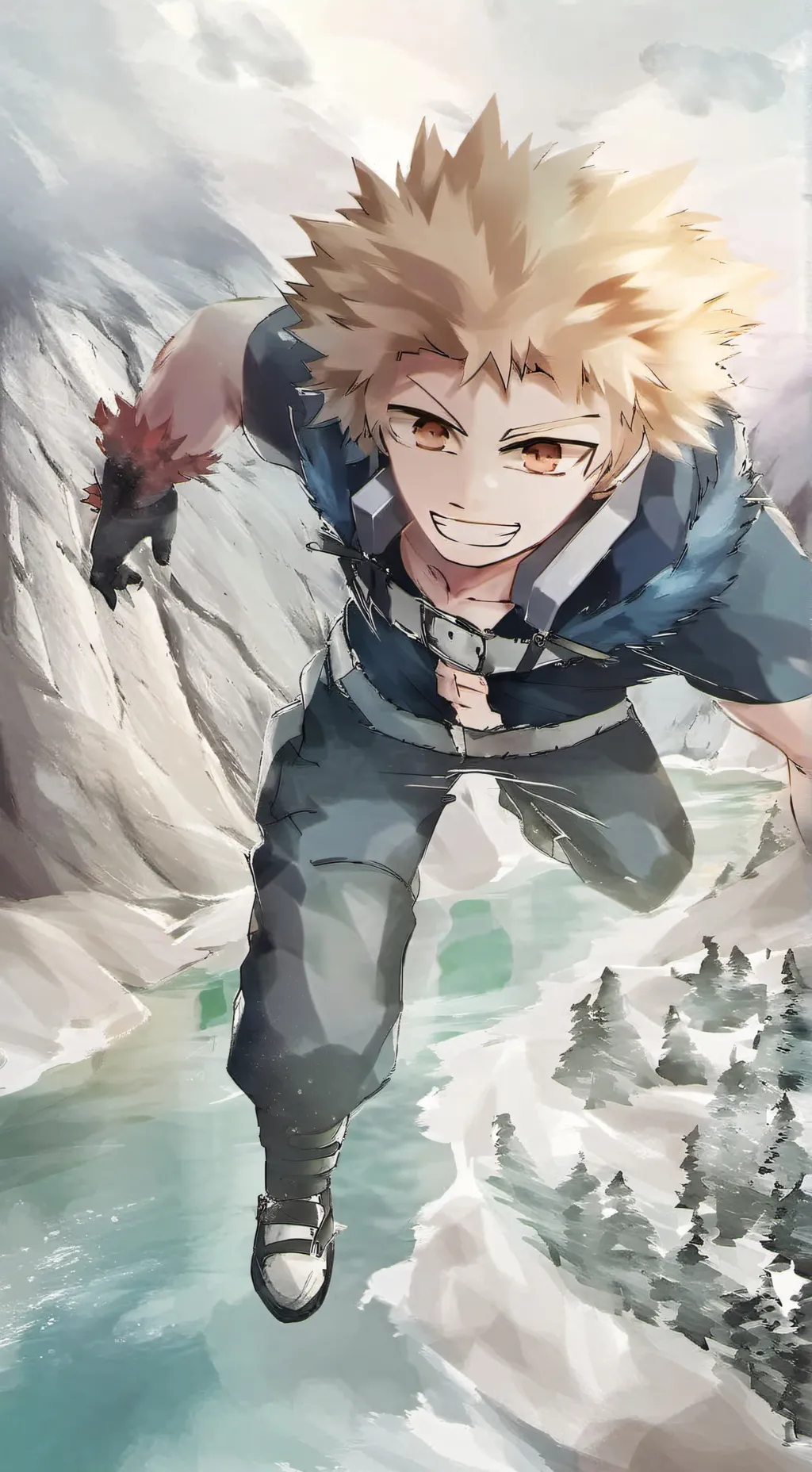 ai character: Mha pick me background