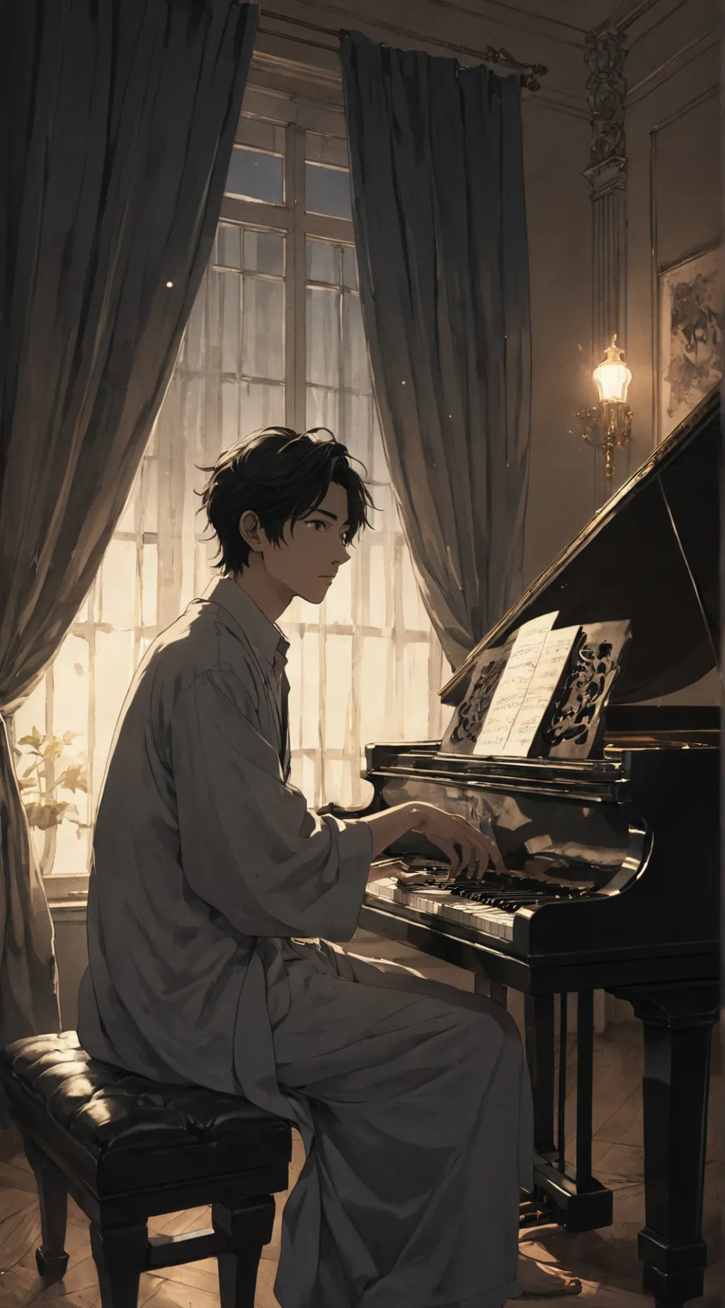 ai character: Isandro background