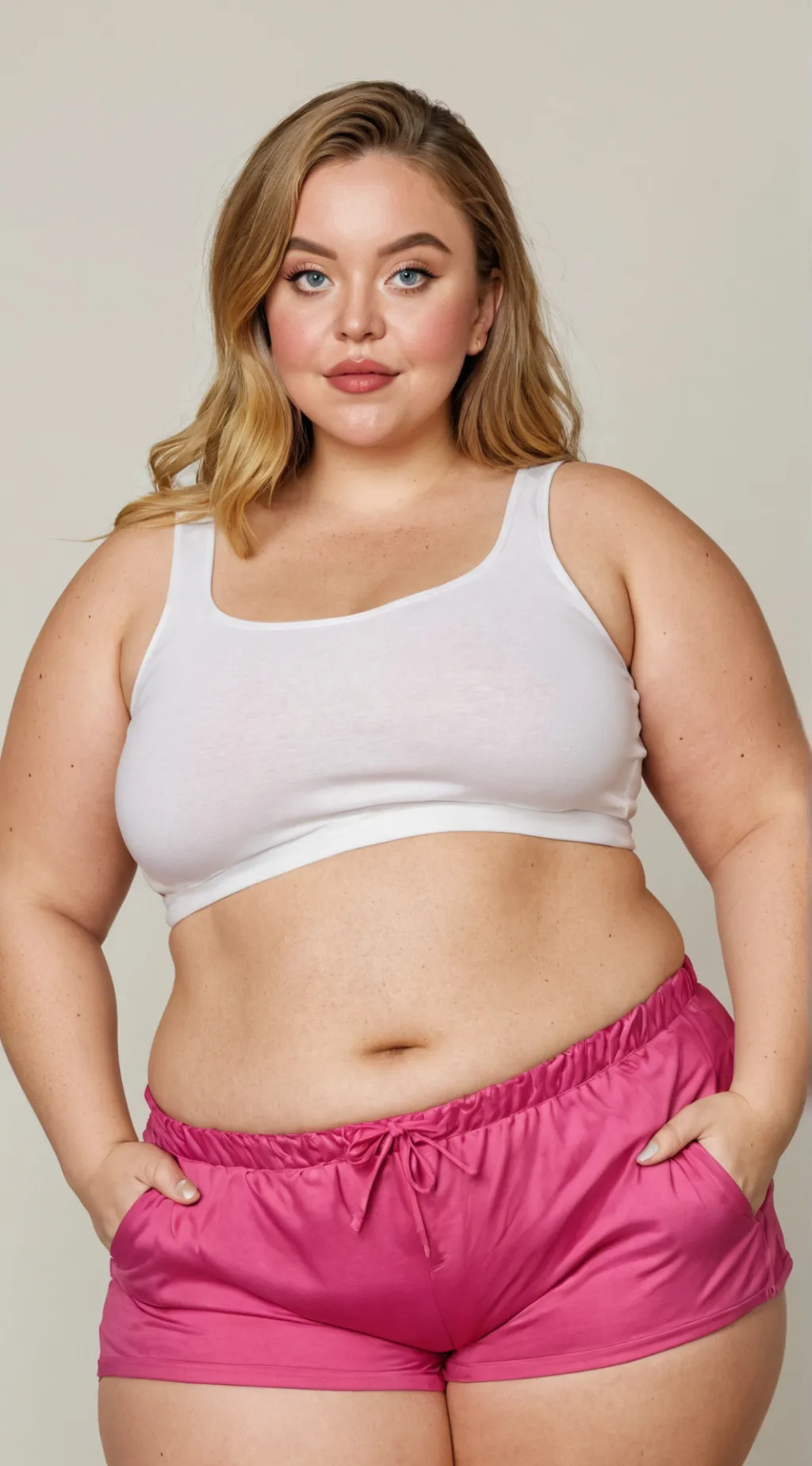 ai character: Sydney Sweeney background