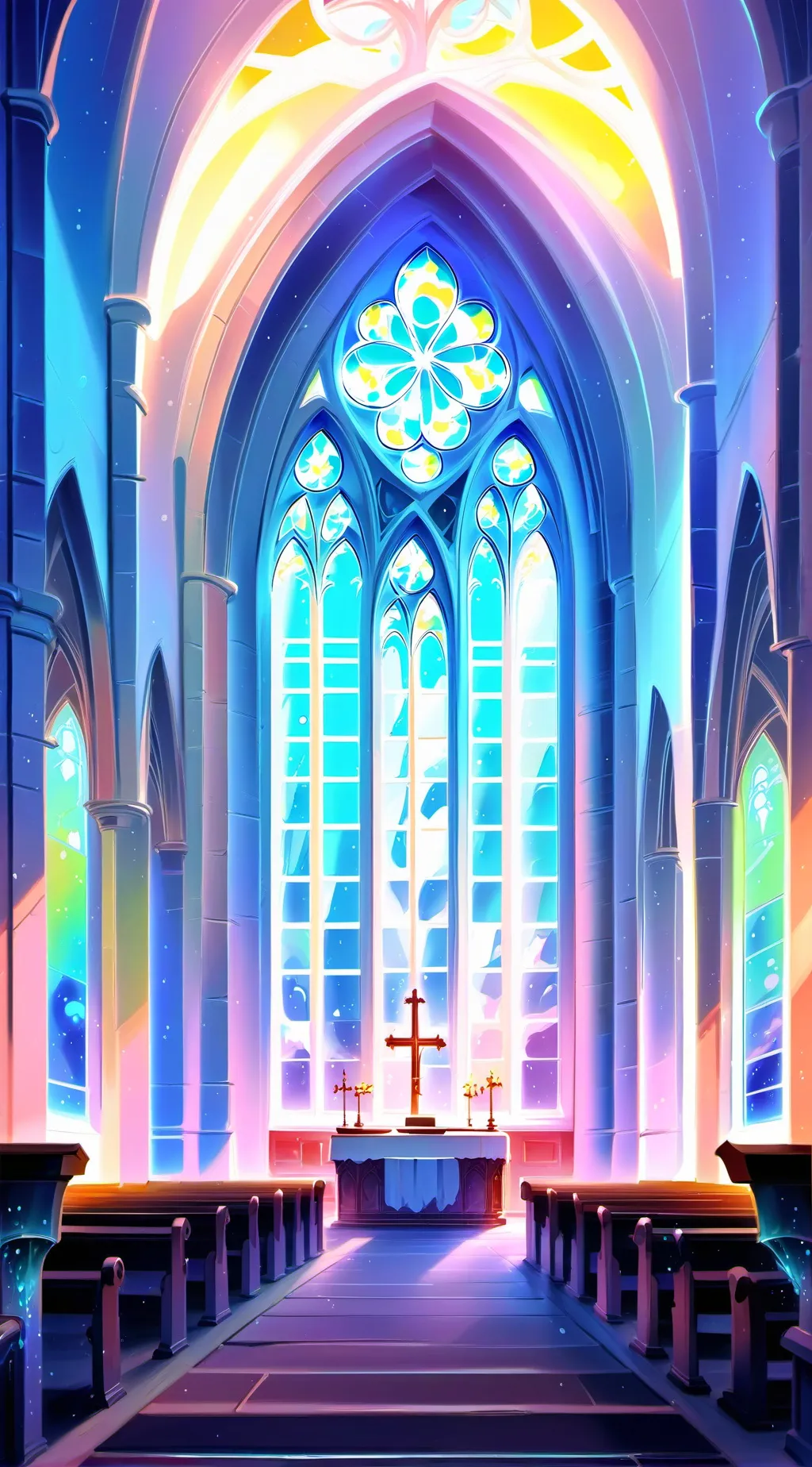 ai character: fpe  god vs demons background