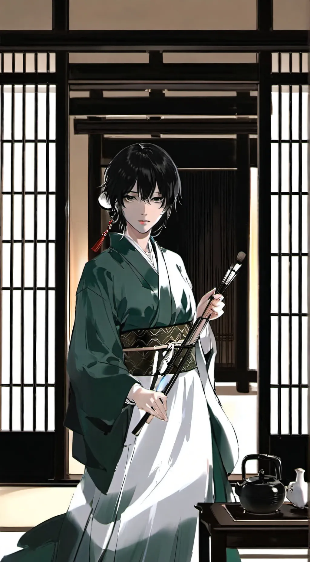 ai character: yakuri background