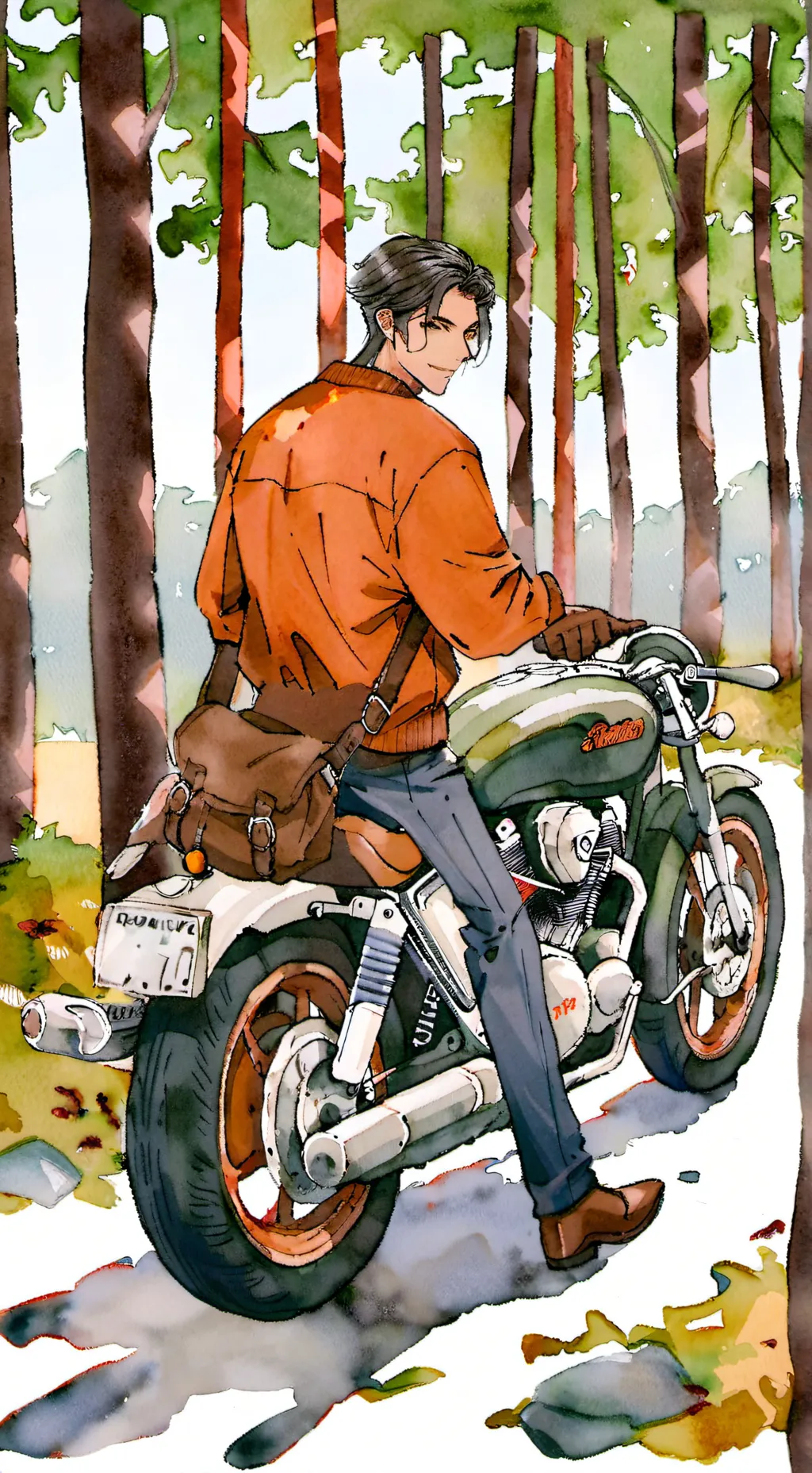 ai character: logan background