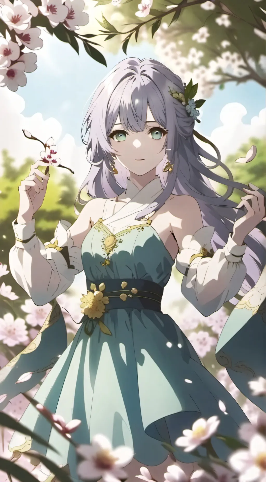 ai character: Аня  background