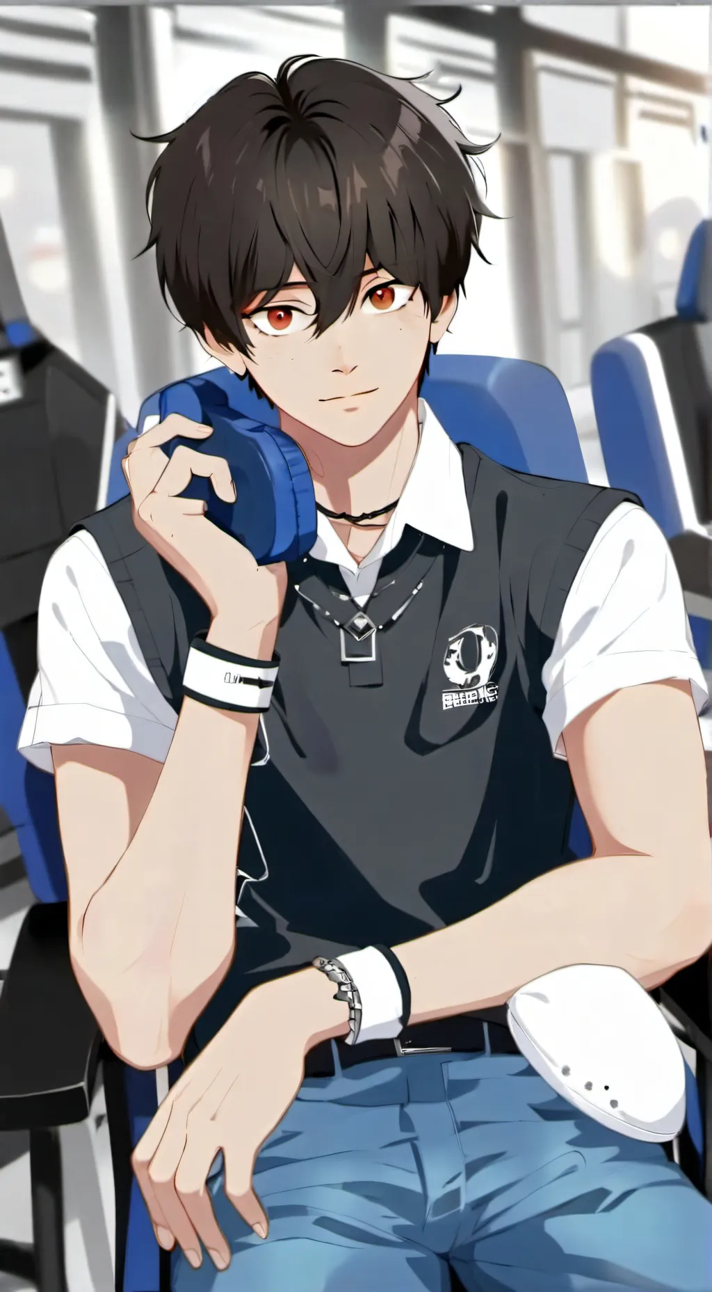 ai character: Yoko Relish  background