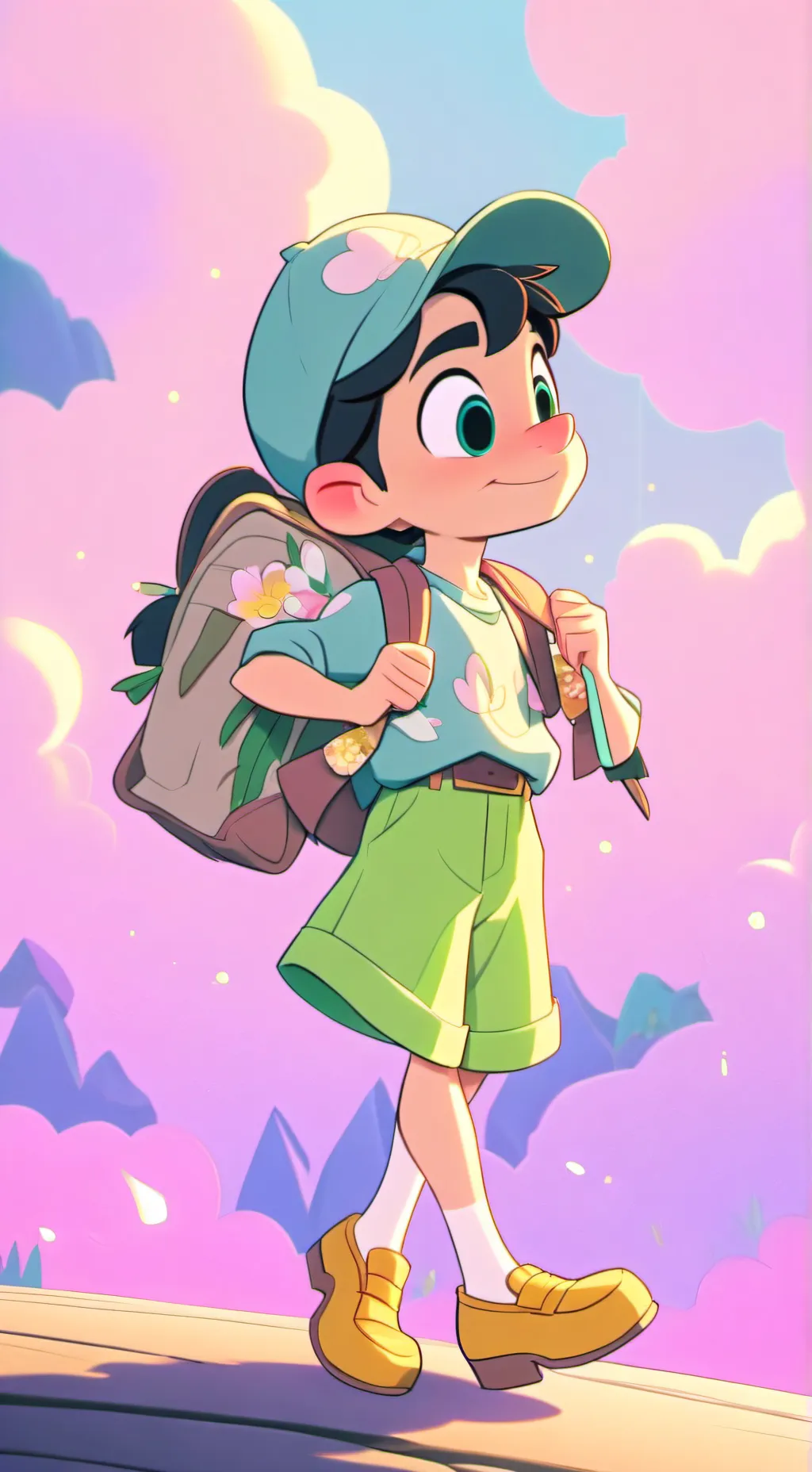 ai character: sprunki. background