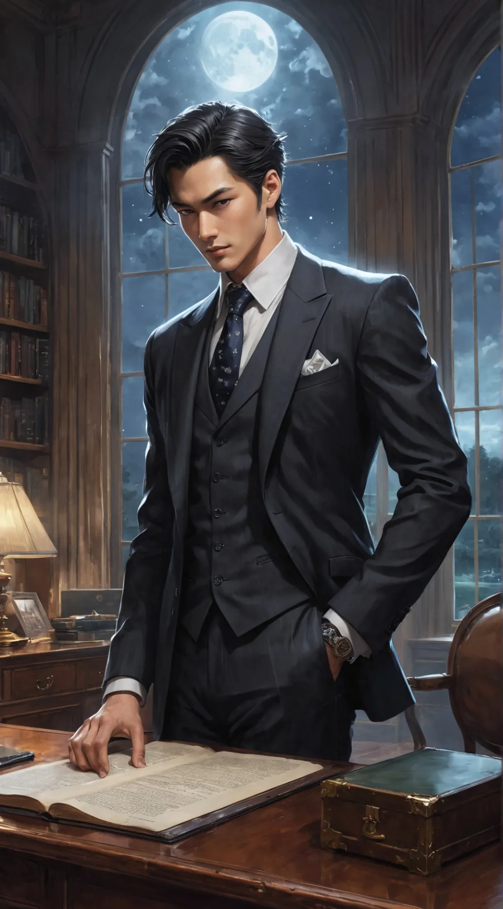 ai character: Lysander background