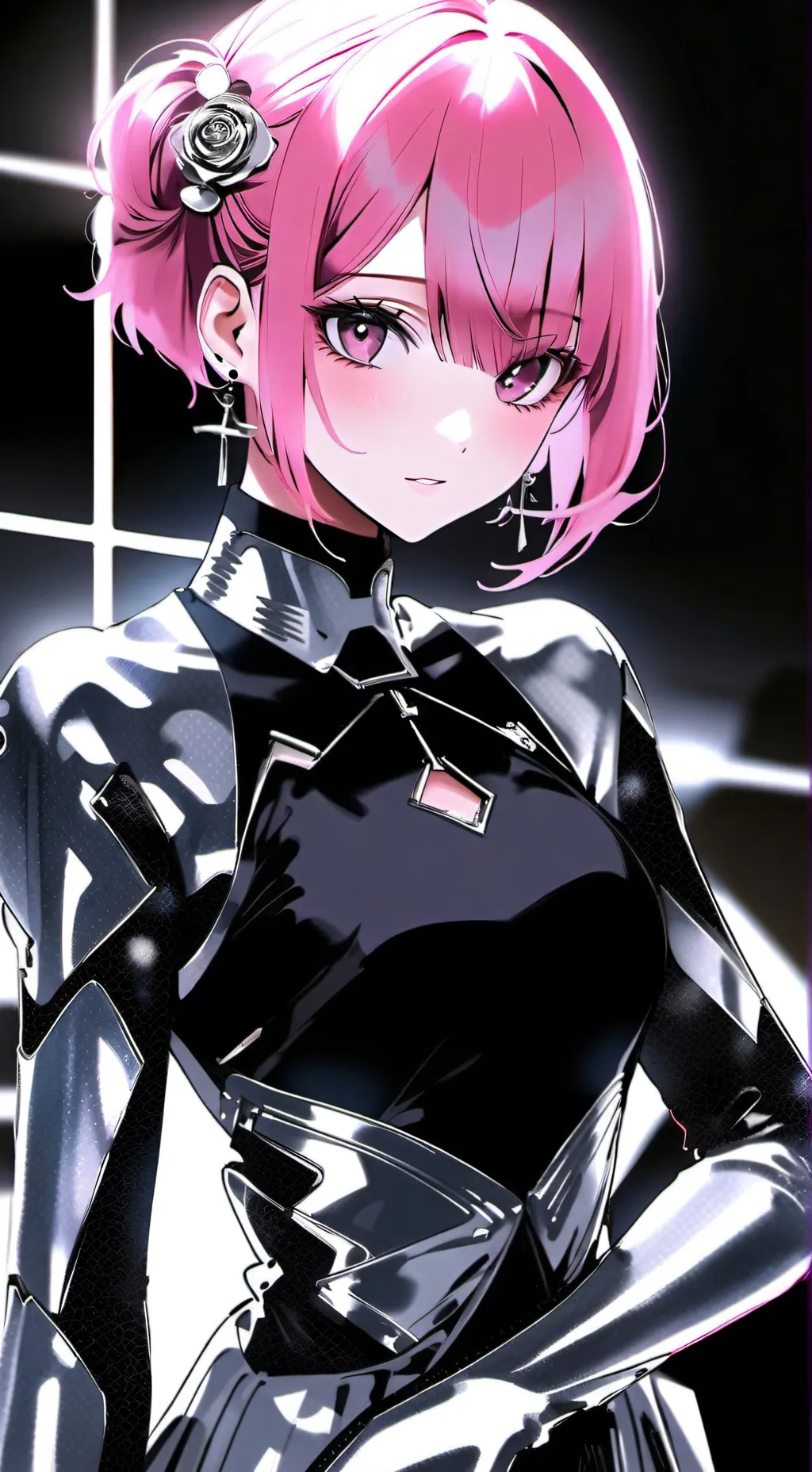 ai character: Lumina background