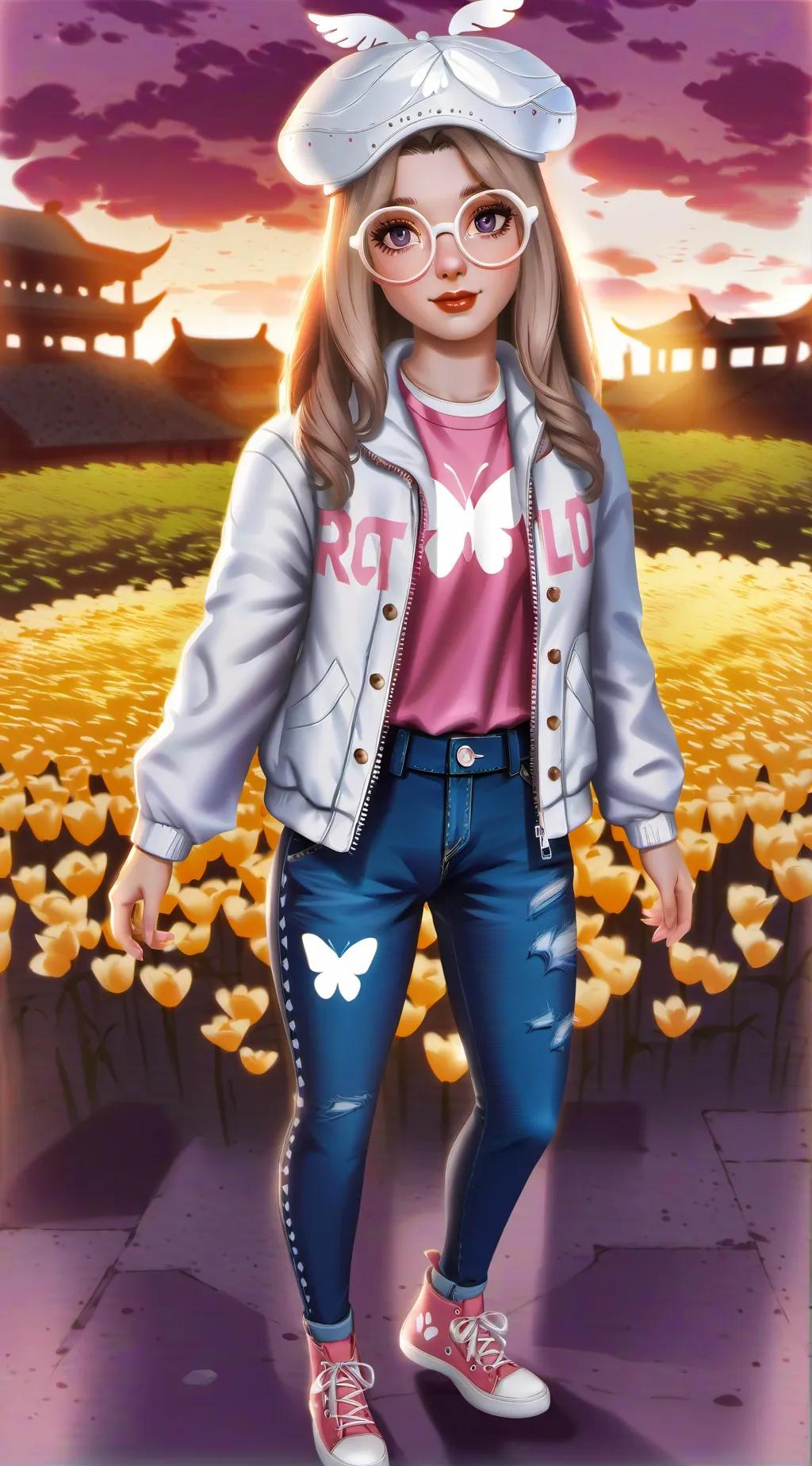 ai character: macie background