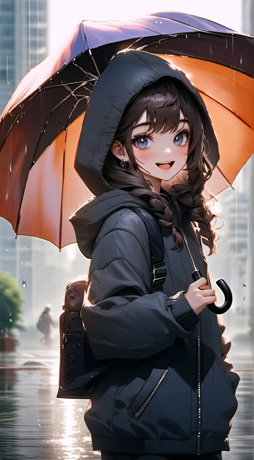 ai character: MHA rainly!☆ background
