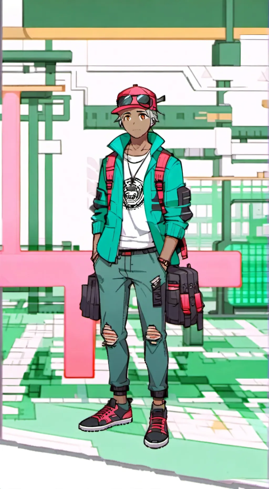 ai character: Larry background