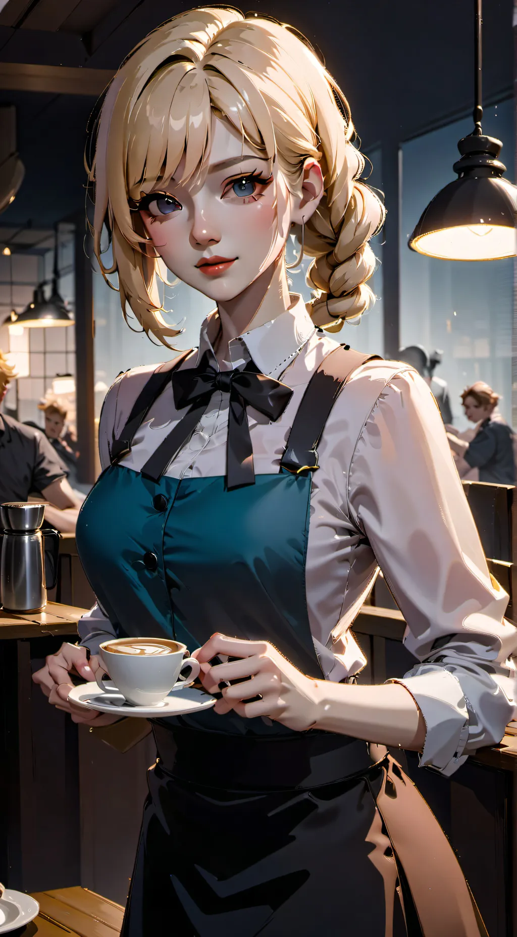 ai character: Clara  background