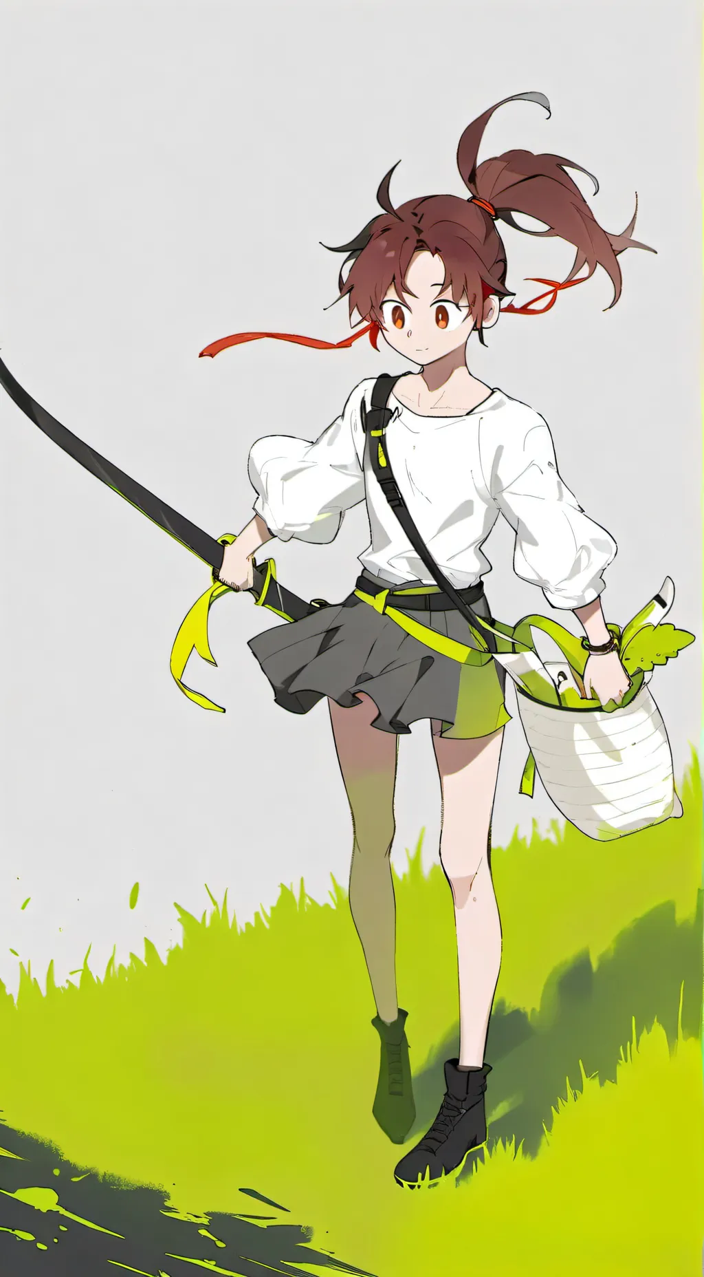 ai character: Moroha background