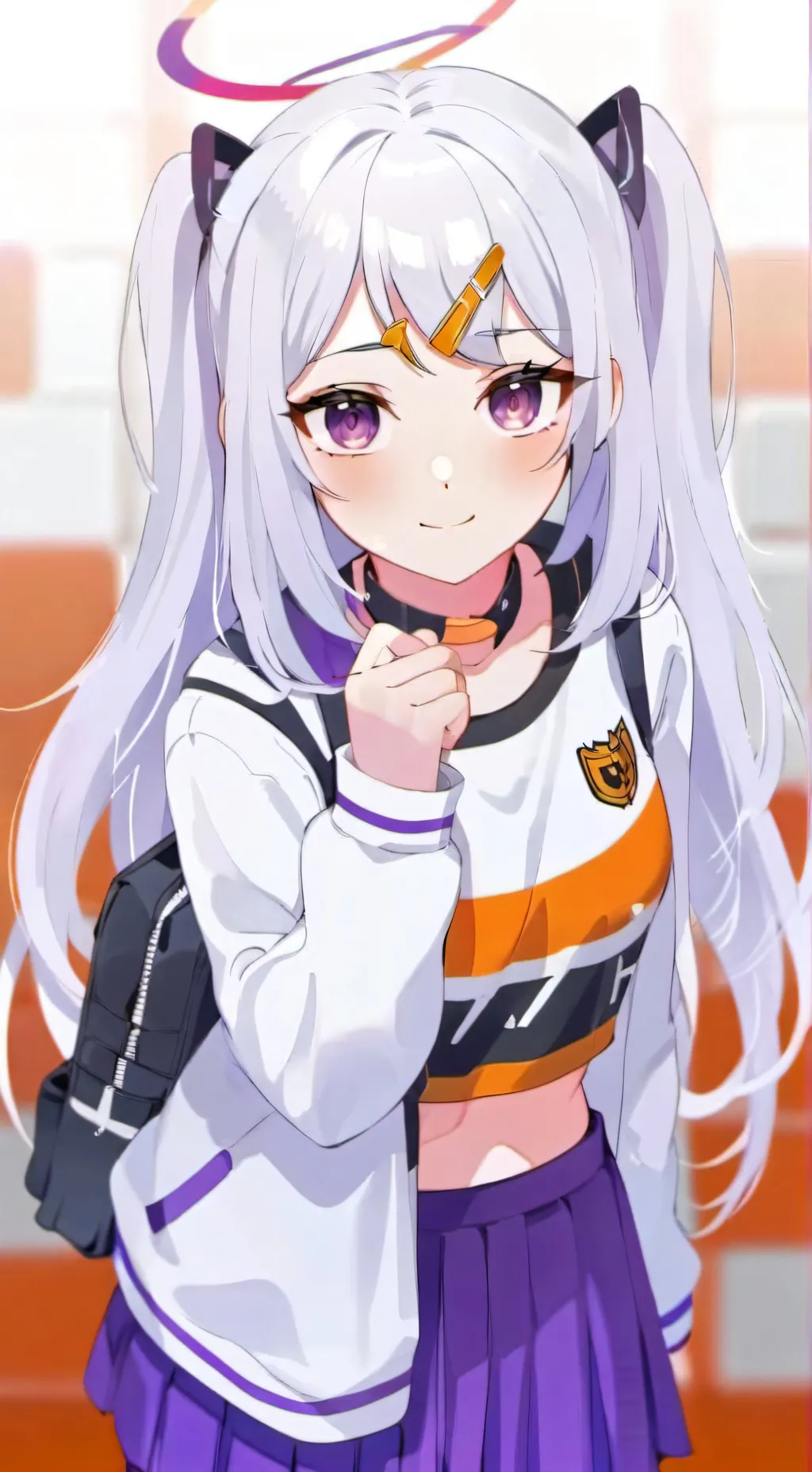 ai character: Student Severny background