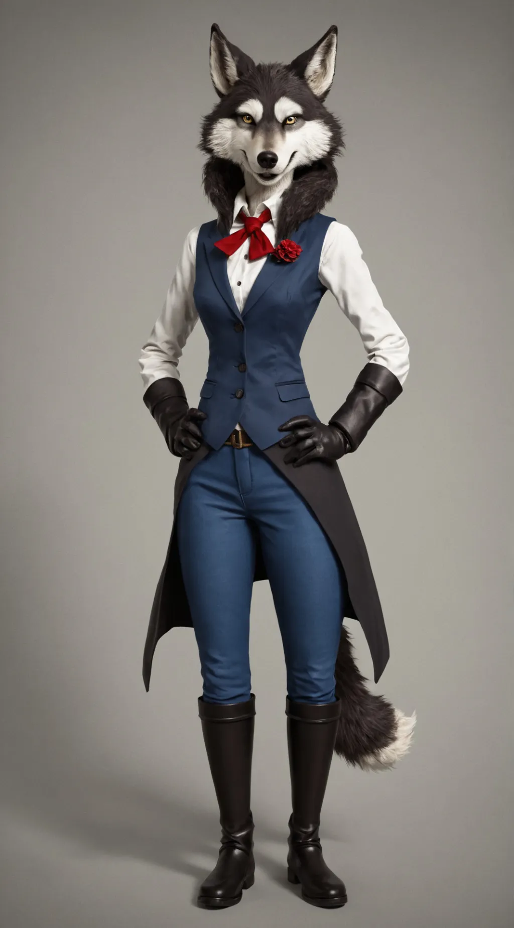 ai character: Fenrir background