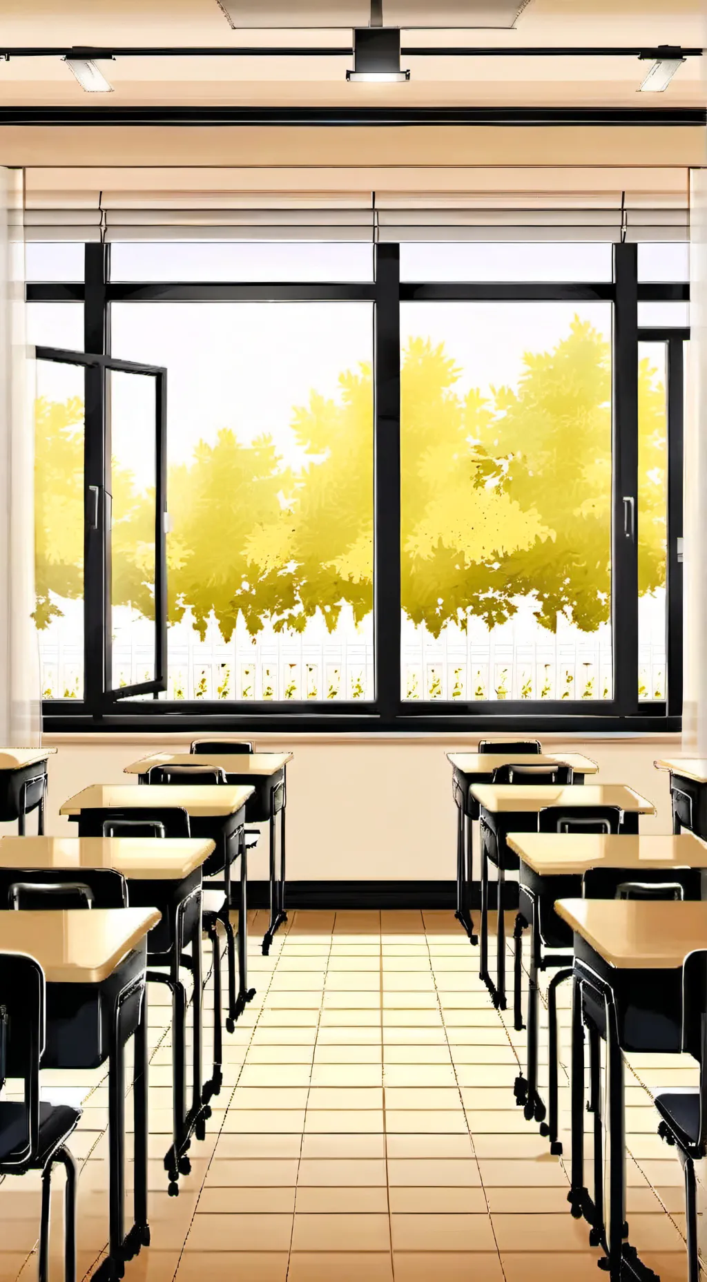 ai character: Classroom background