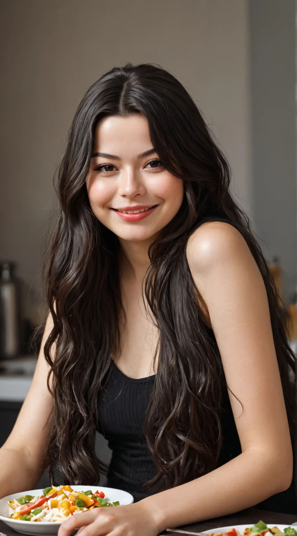 ai character: Carly Shay background