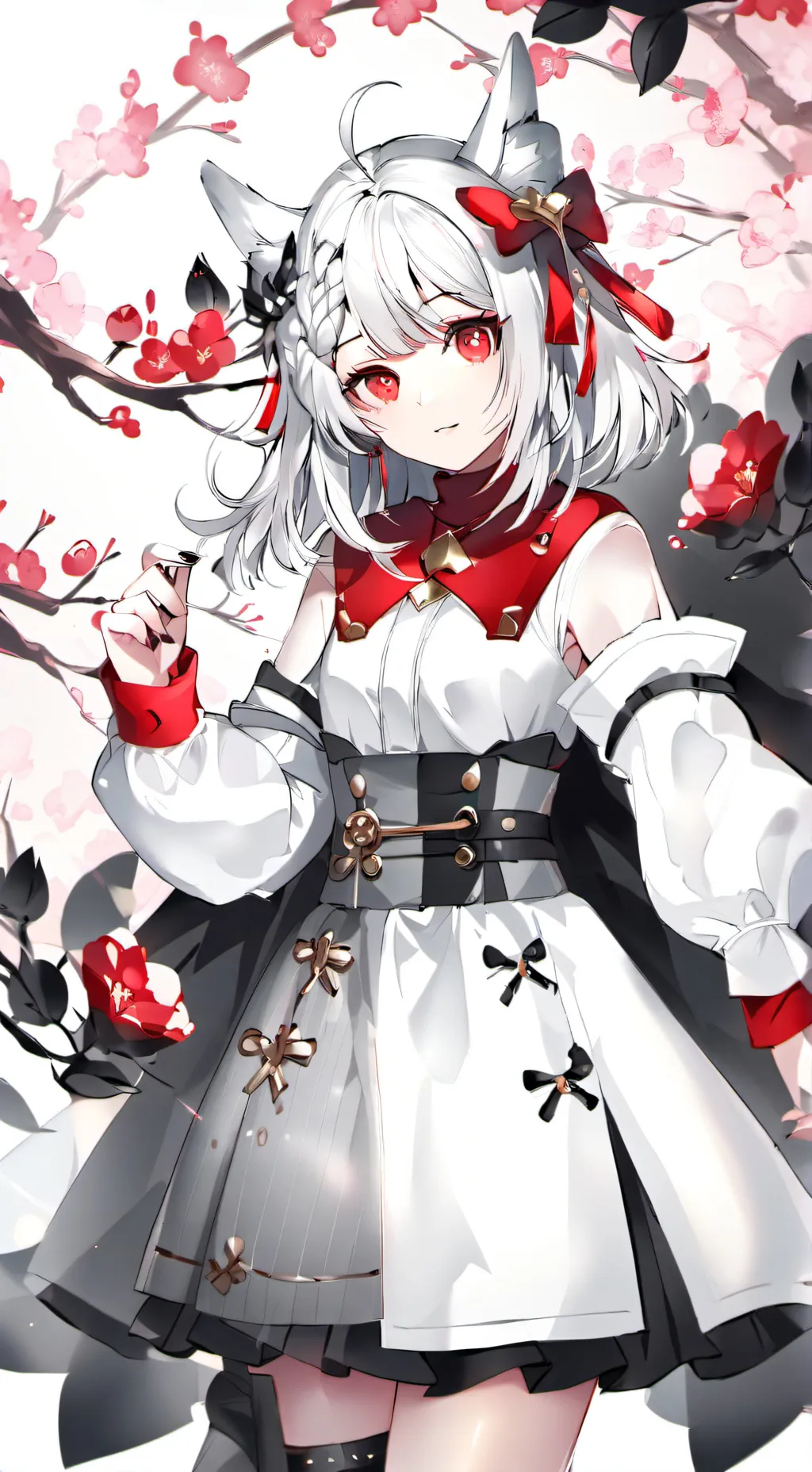 ai character: Mila😶 background